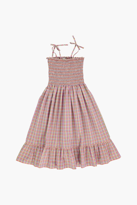 Blossom Check Alice Dress
