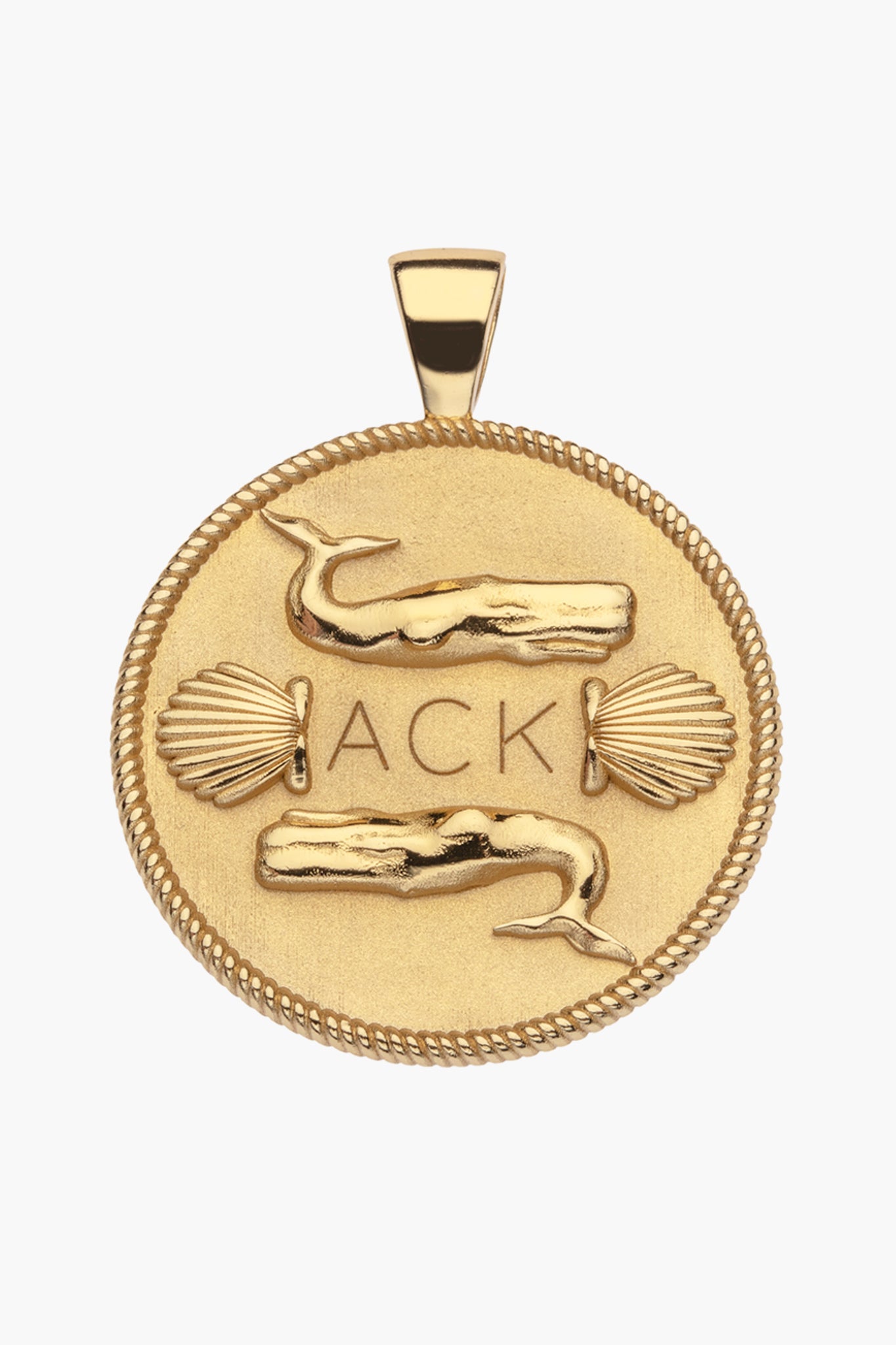 Gold Nantucket Original Pendant