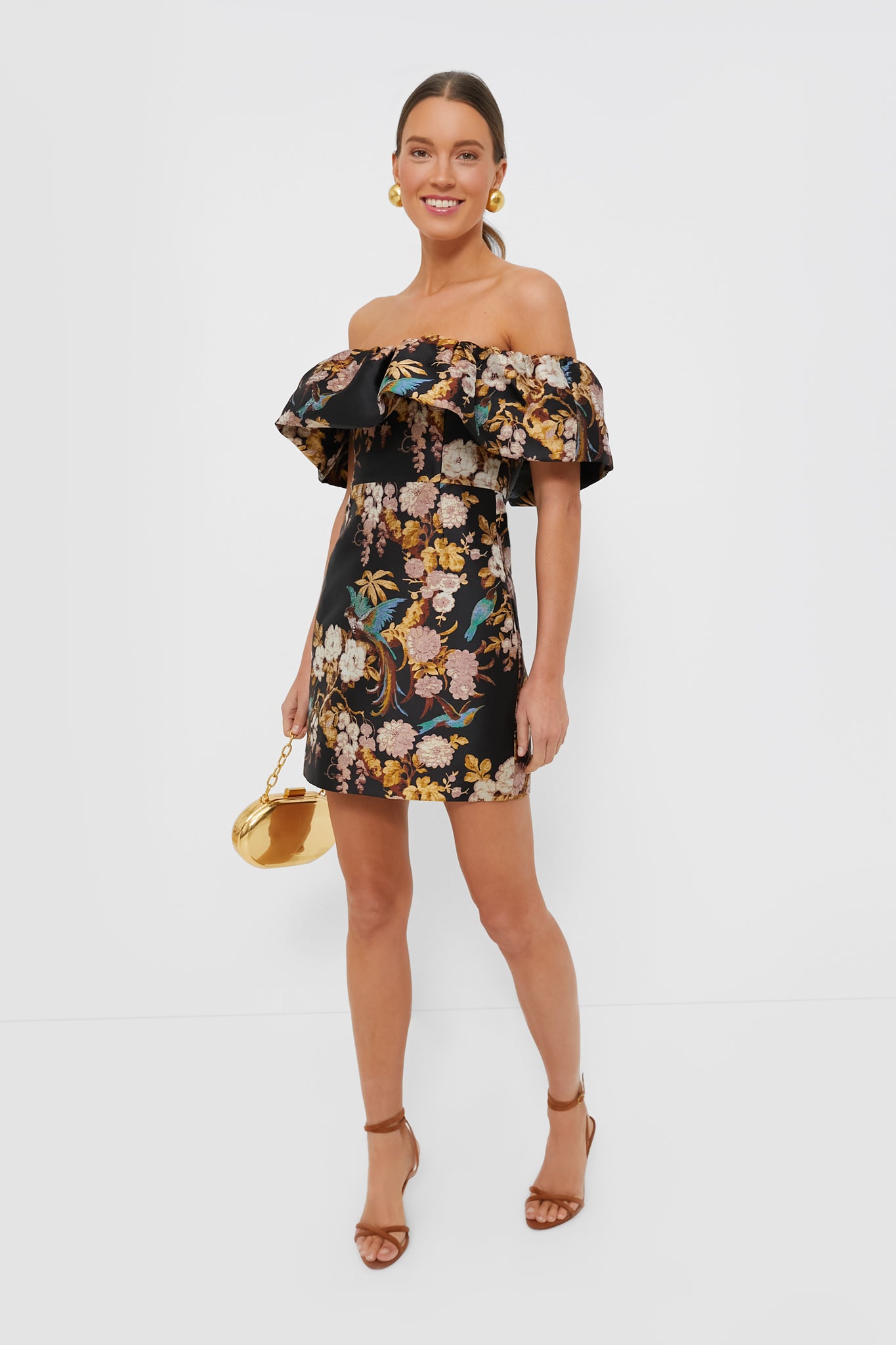 birds of paradise mini dress Birds Of Paradise Mini Dress