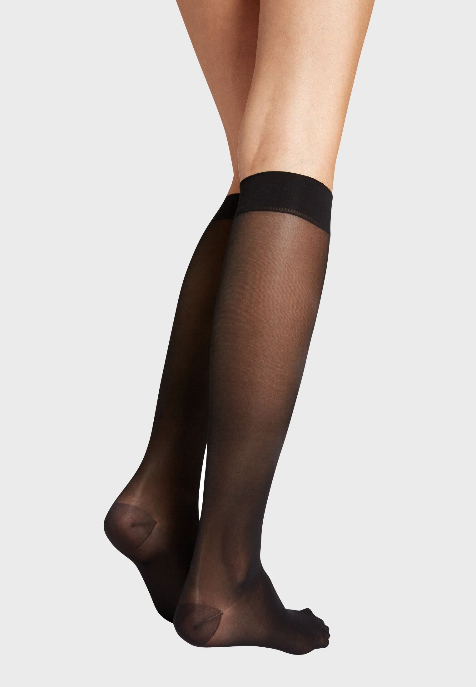 Black Pure Energy 30 Leg Vitalizer Knee Highs Wolford