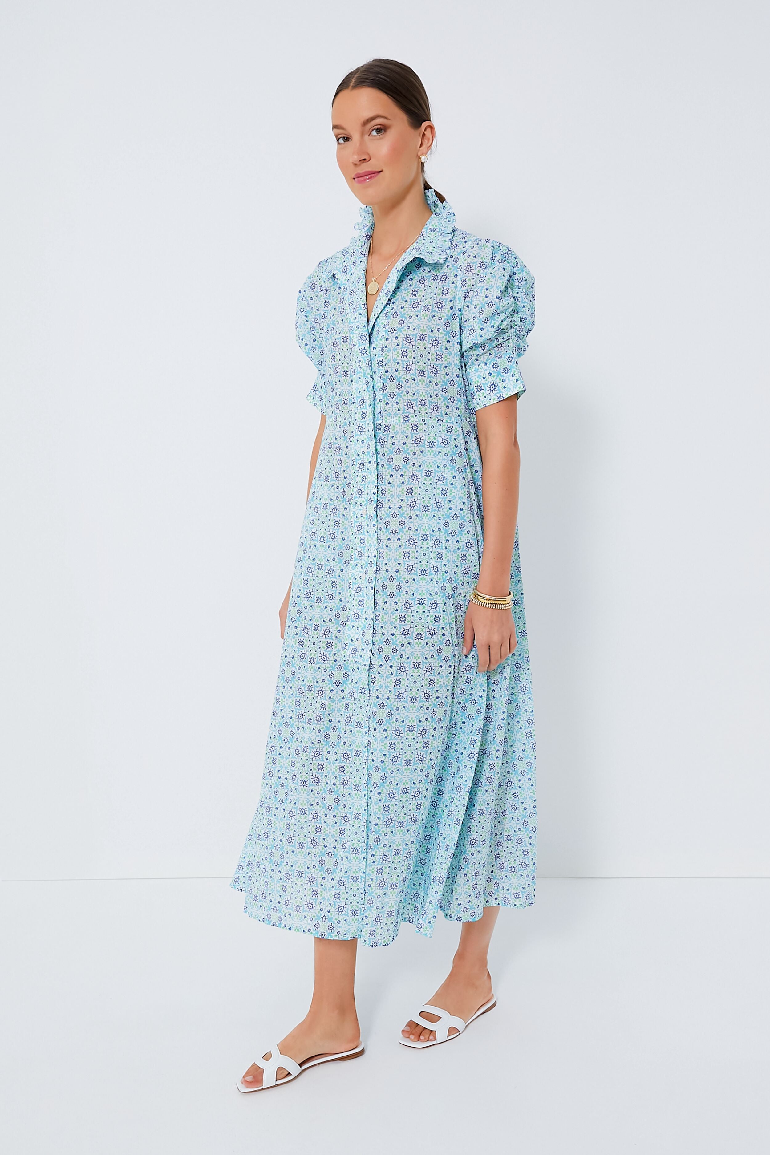 Blue Venetia Maxi Dress