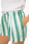 Green Awning Stripe Ione Short
