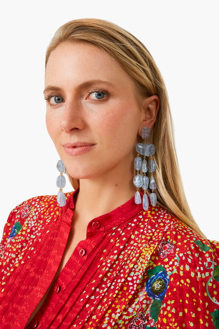 Ice Blue Tallulah Earrings