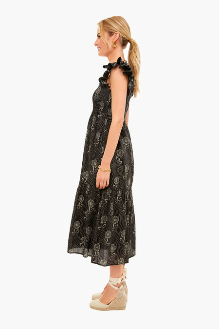 Midnight Posy Mallie Dress