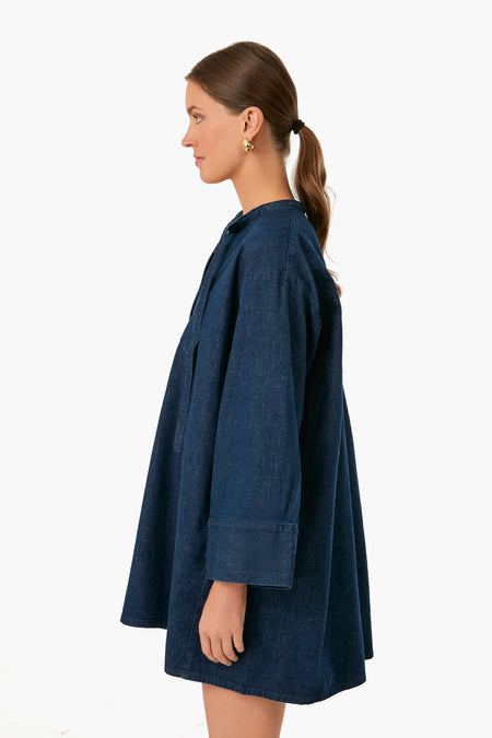 Hunter Blue Abi Dress