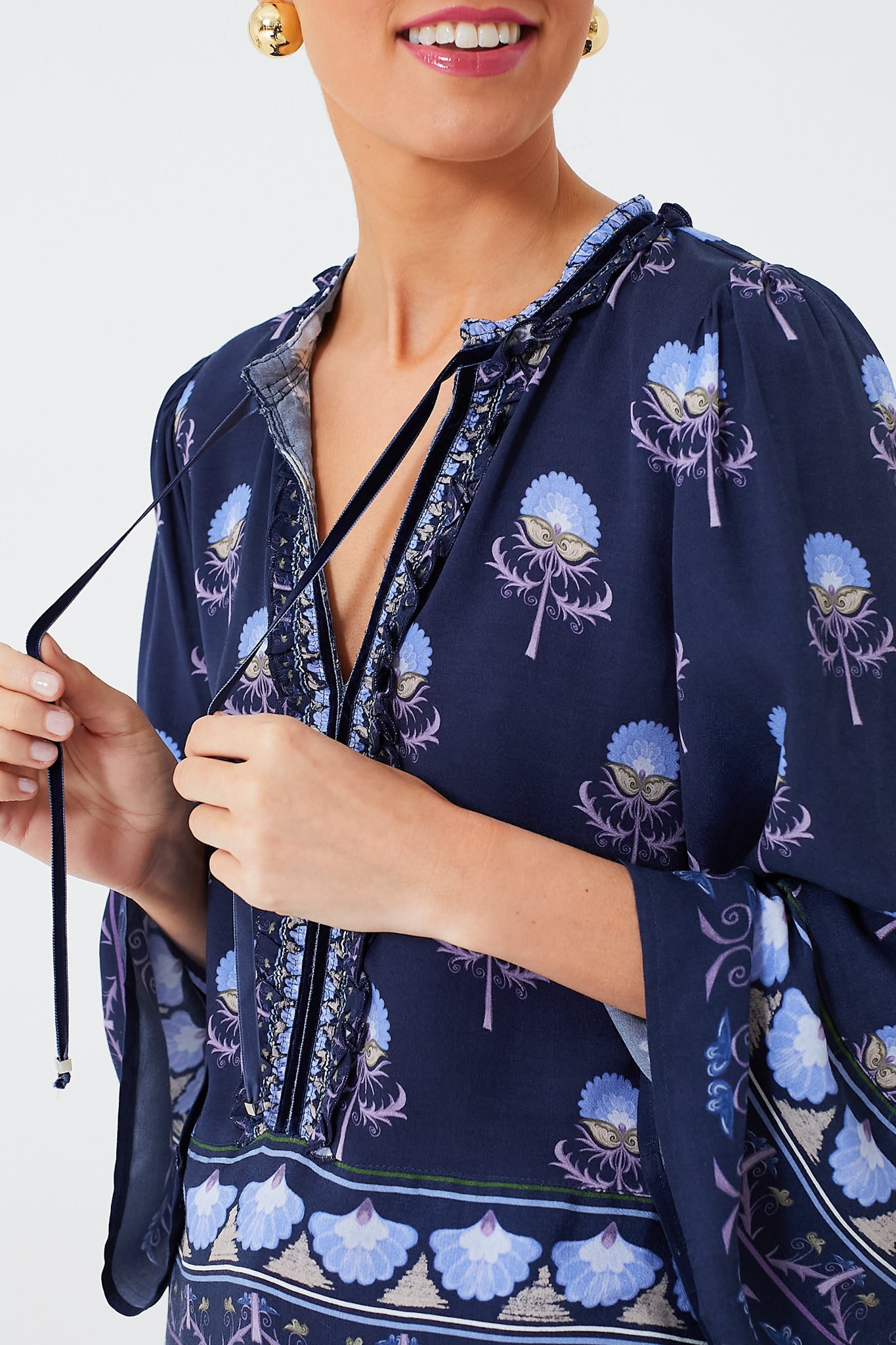 Dark Blue Tess Top