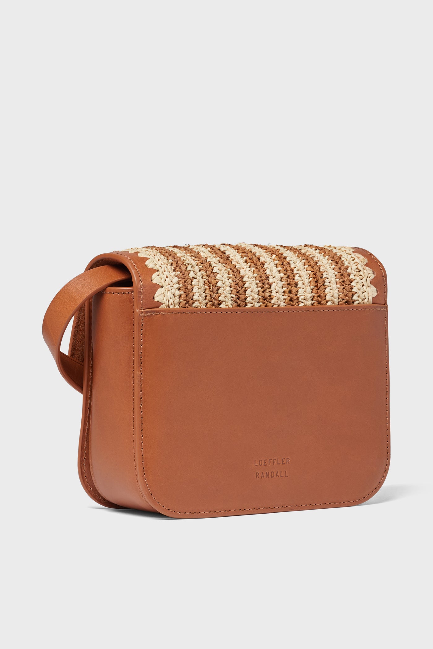 Natural Brown Kenton Crochet Crossbody