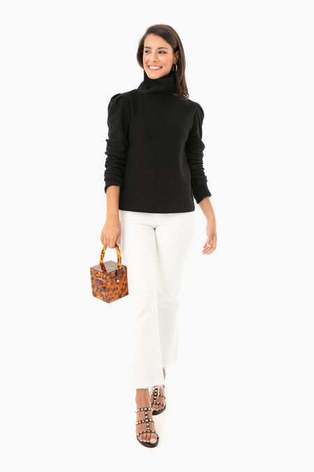 Tortoise Sienna Box Clutch