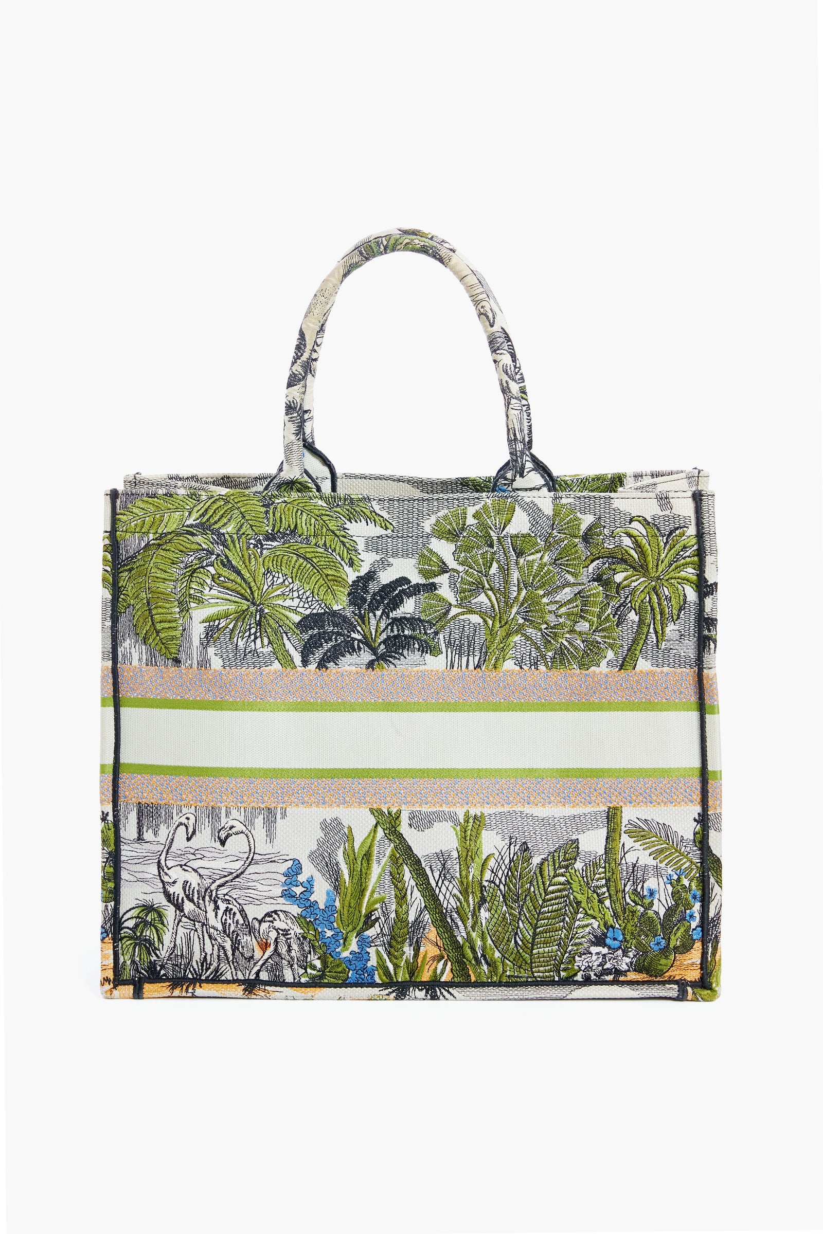 Dior Canvas Large Book Tote