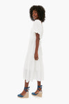 White Sydney Midi Dress