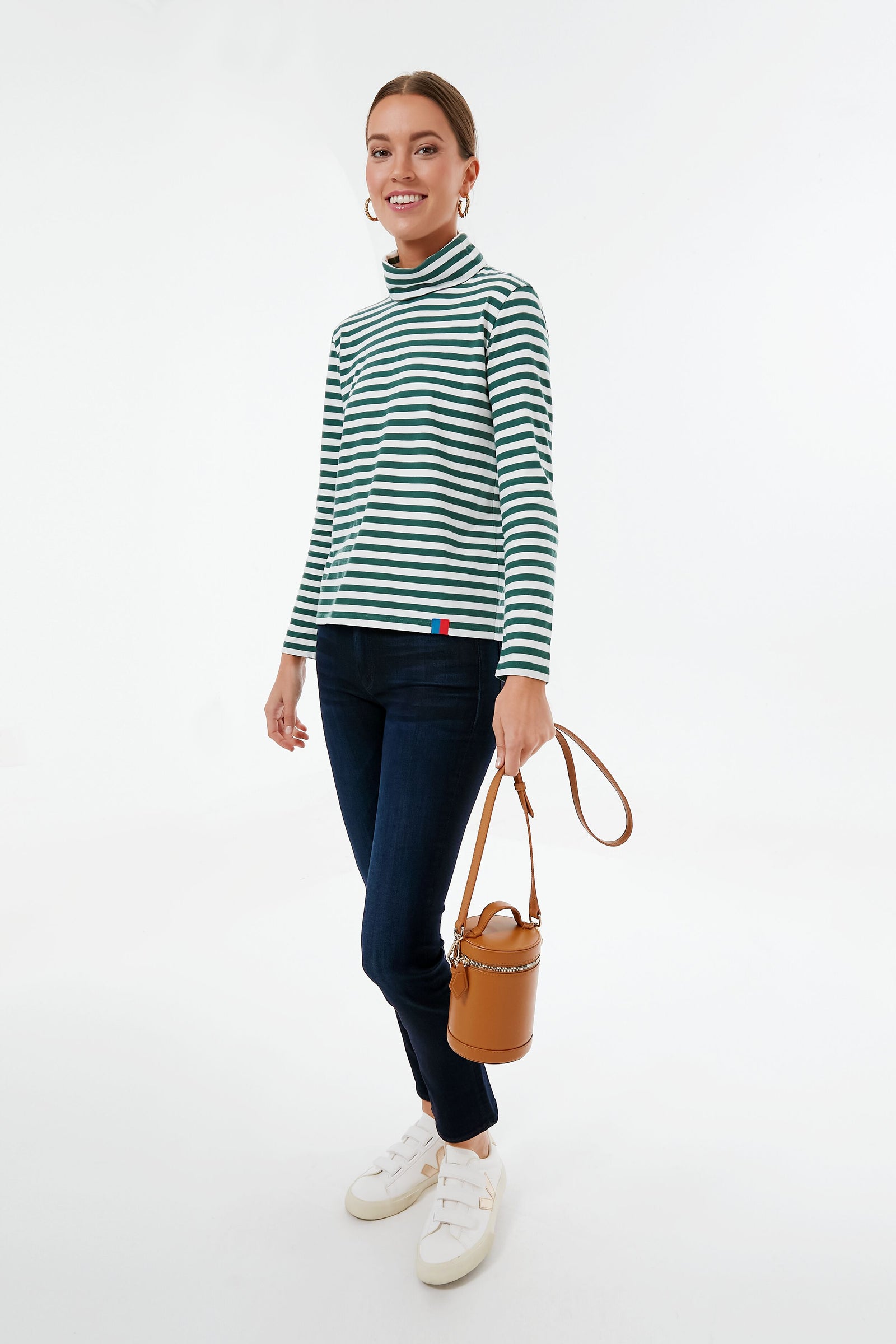 The Forest and Cream Turtleneck