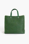Evergreen Rattan Petit Simple Tote