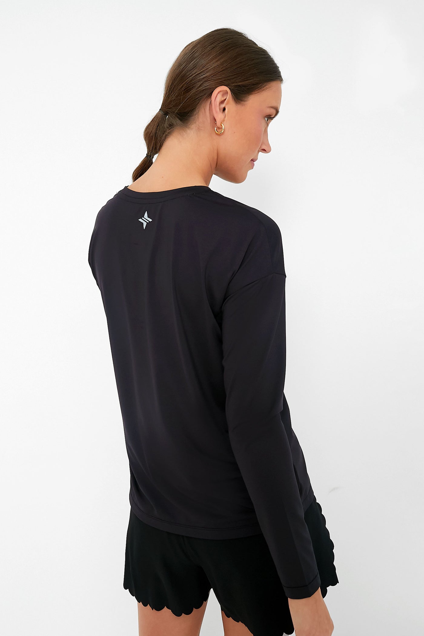 Black Long Sleeve Performance Jersey Ryan Boyfriend Tee