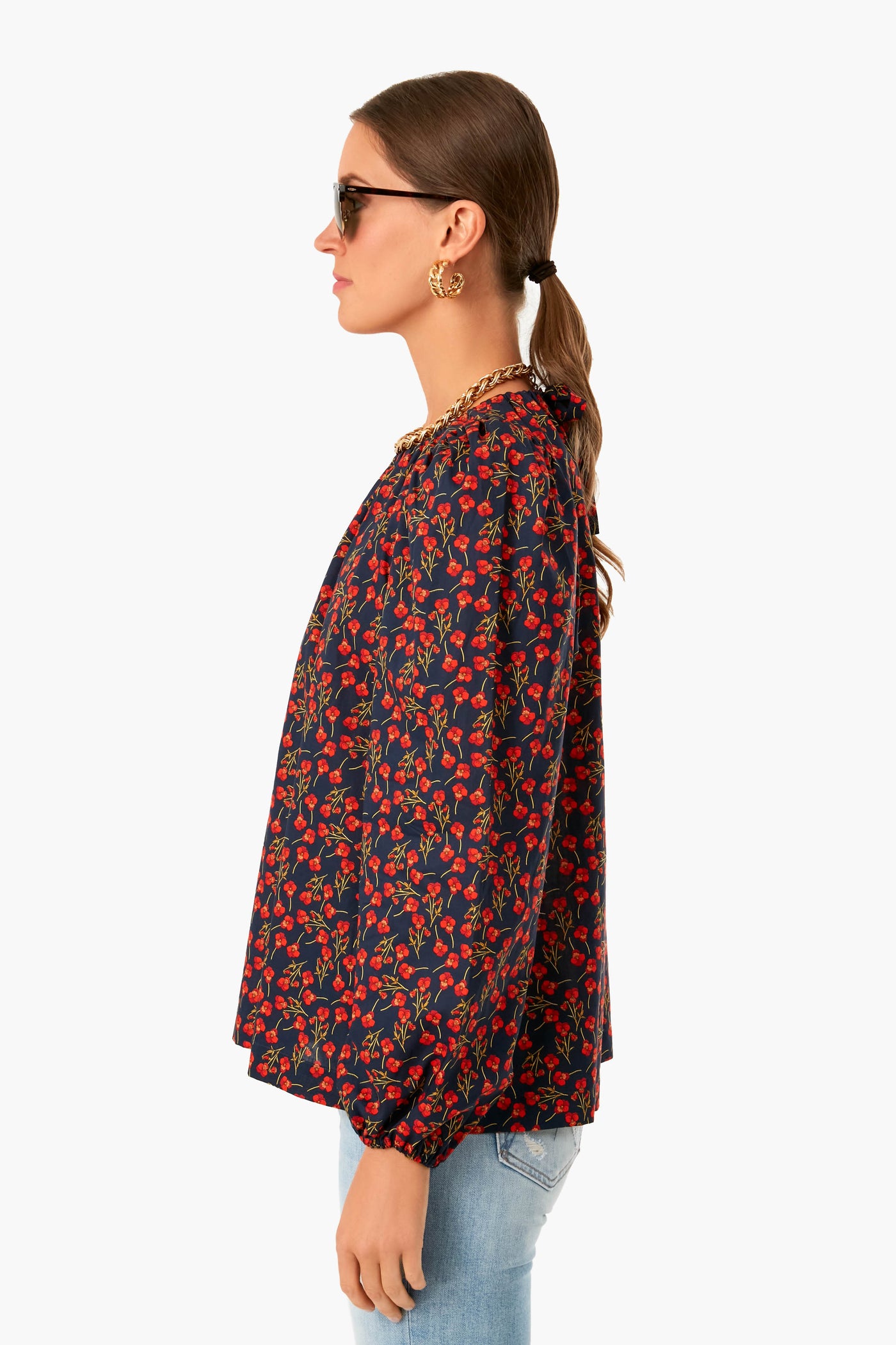 Ros Red Annelia Blouse