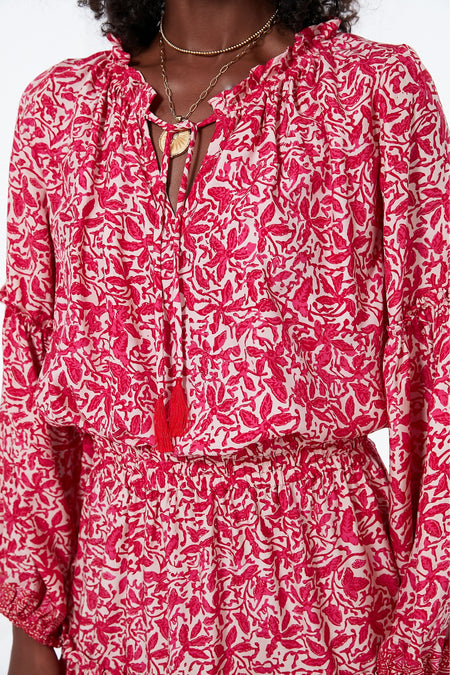 Gloriosa Flamingo Maggie Dress