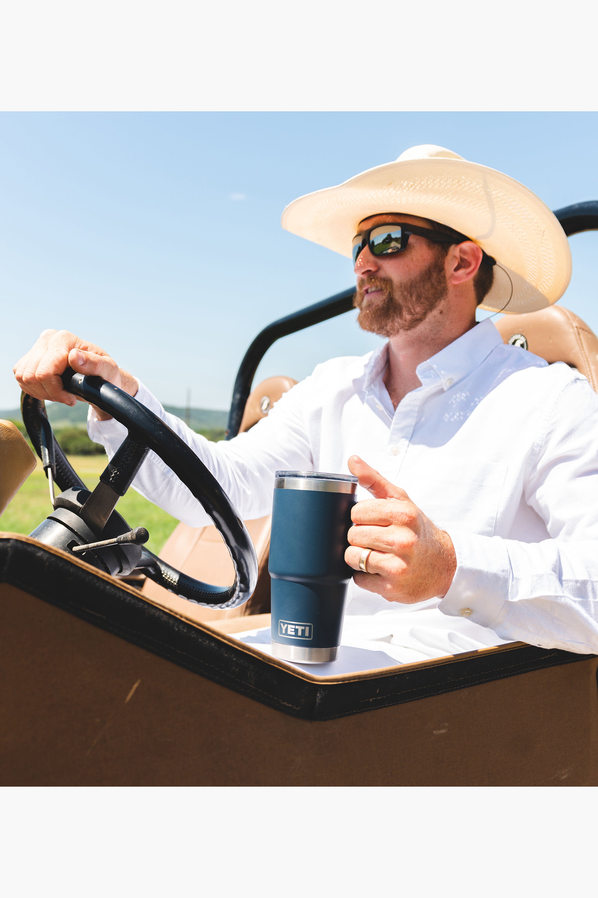 Navy Rambler 30oz Travel Mug w MS Lid