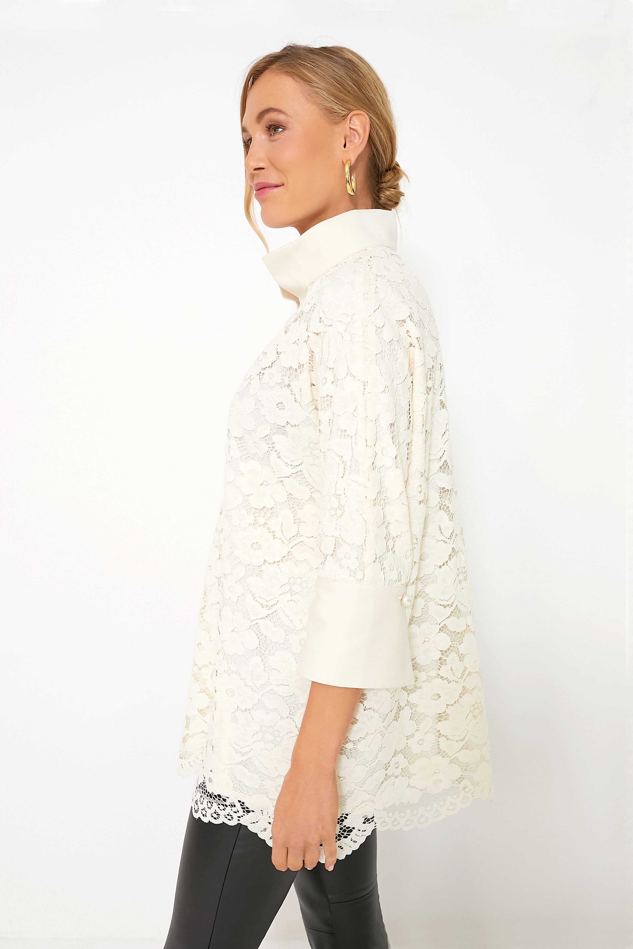 Ivory Lace Willow Blouse | Tuckernuck