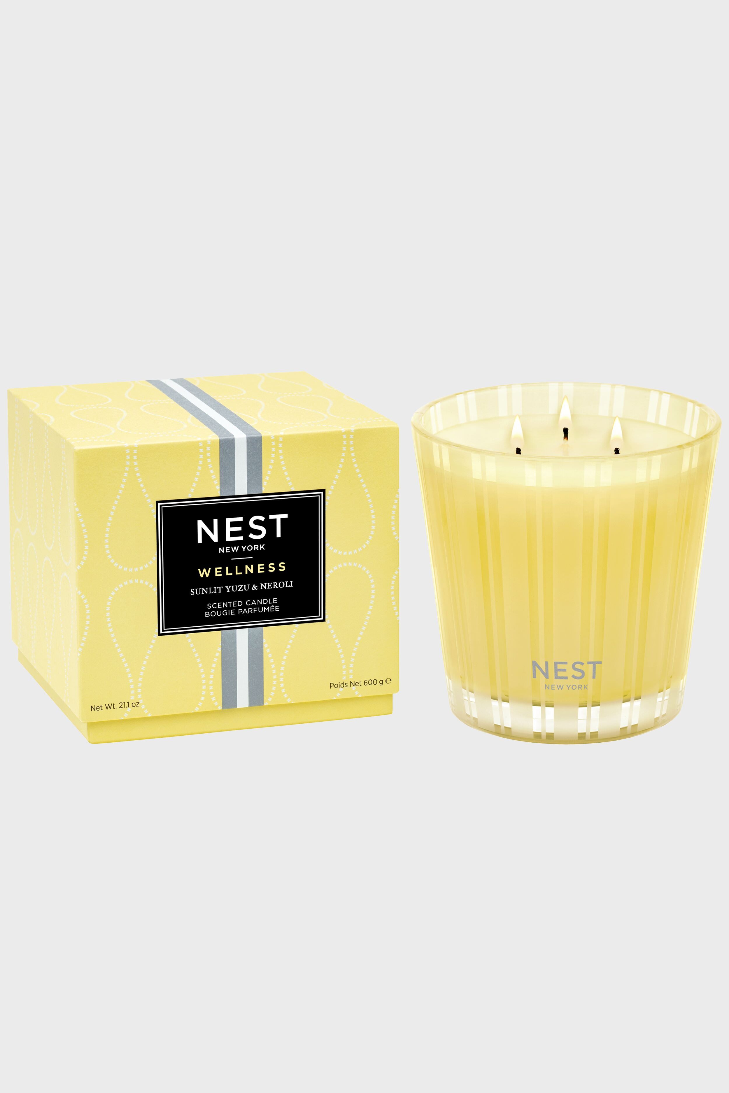 Sunlit Yuzu & Neroli 3-Wick Candle