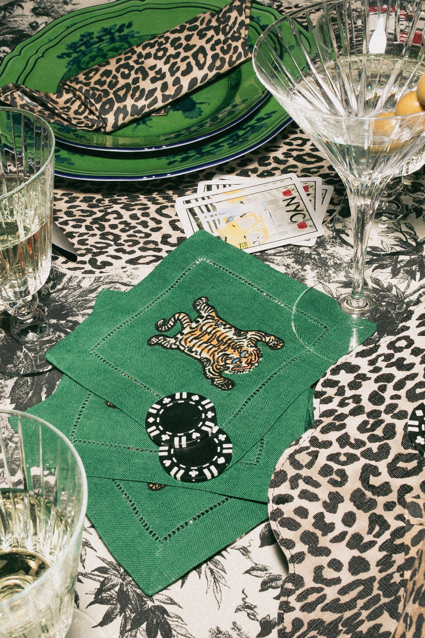 Oriente Italiano Malachite Dinner Plate