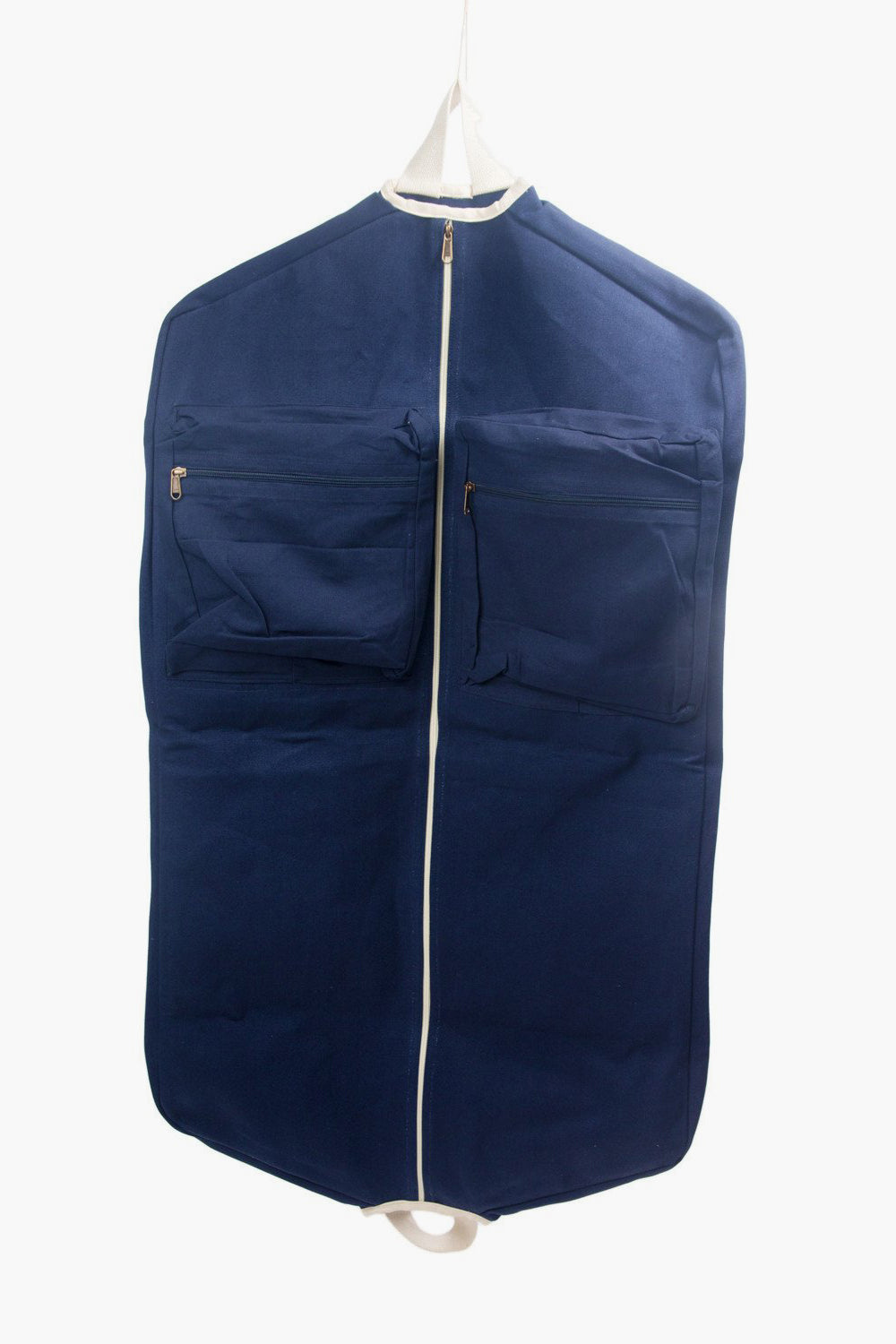 navy blue dress bag Navy Canvas Garment Bag