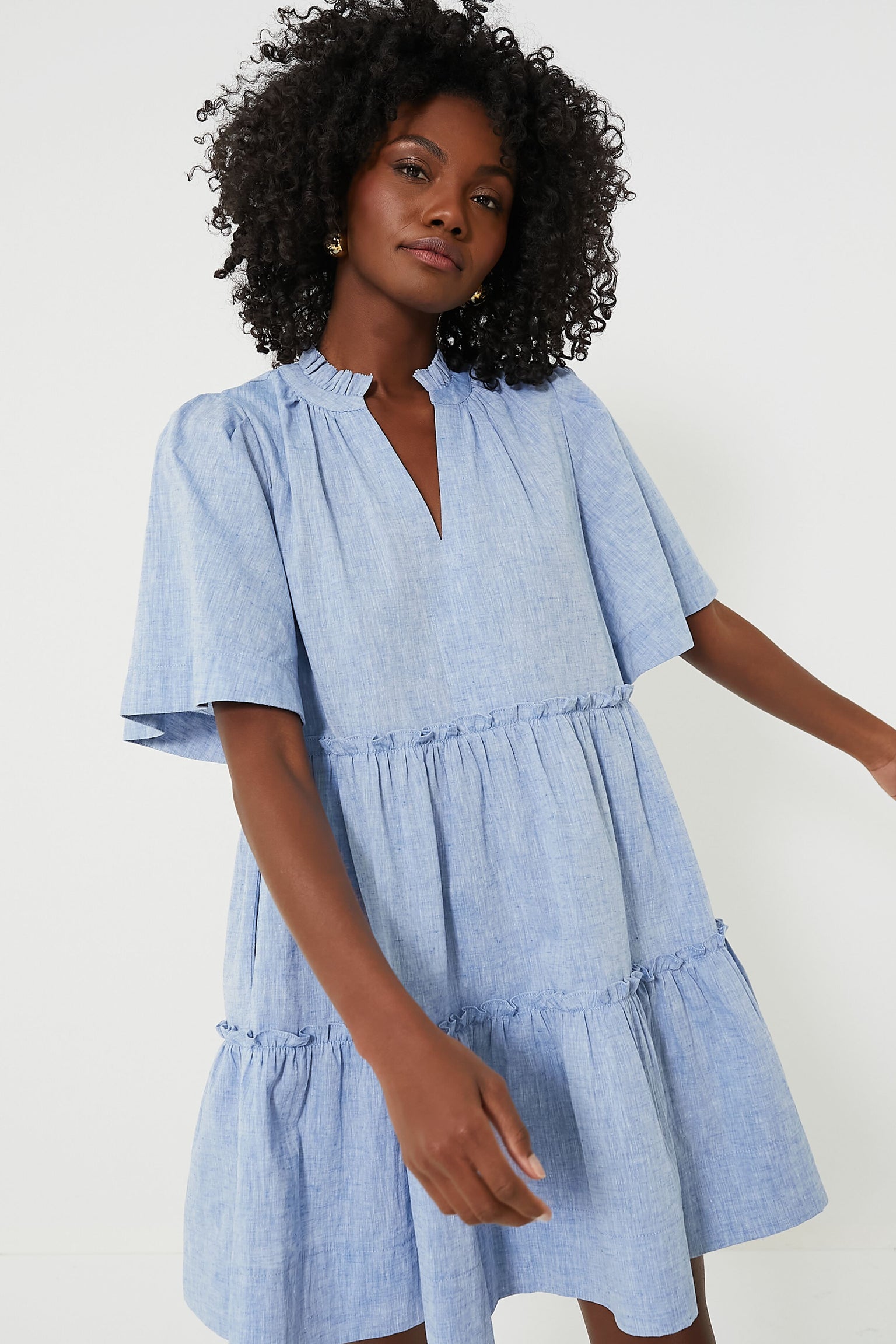 mocha cotton gingham finn dress Mocha Cotton Gingham Finn Dress