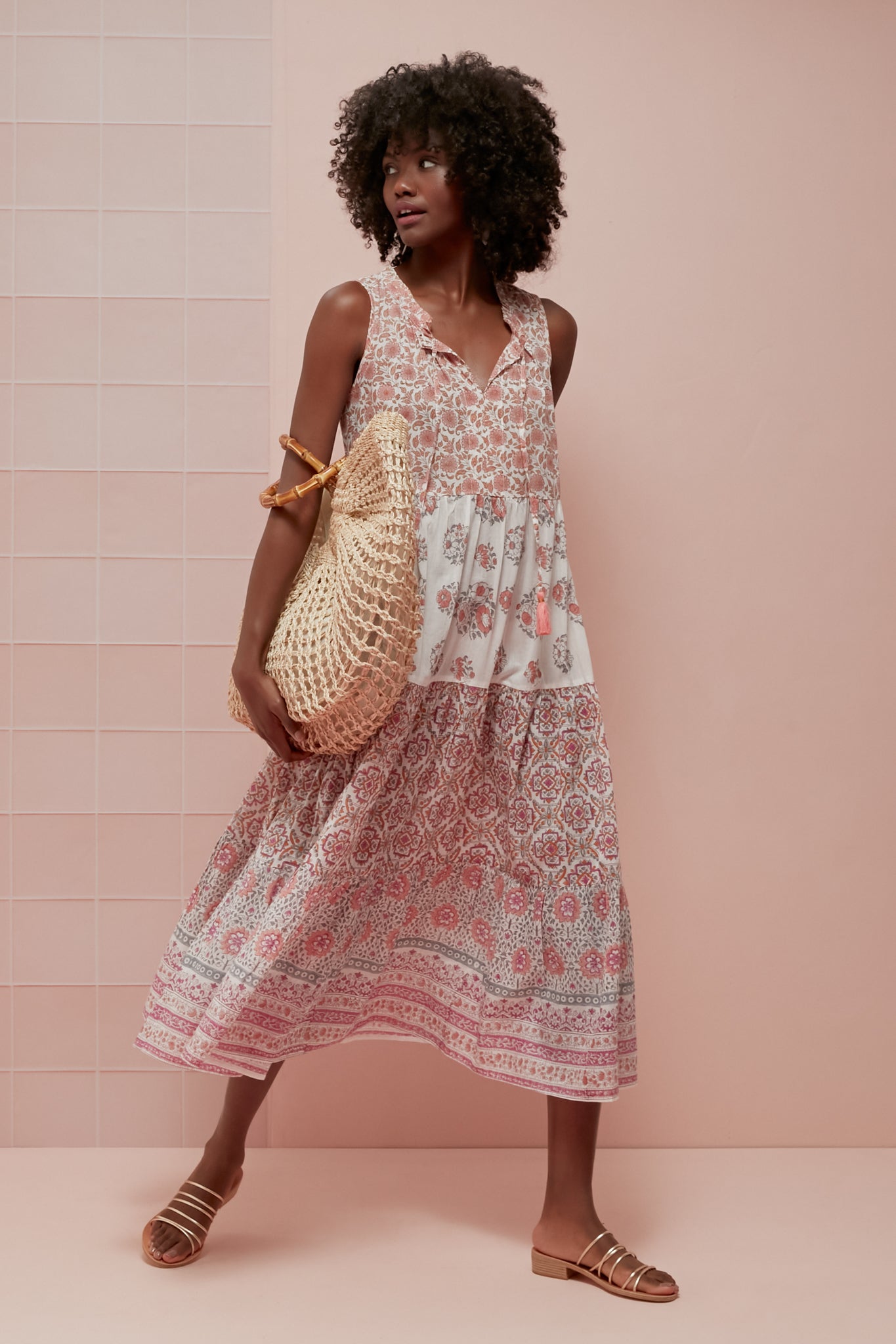 Salty Paloma Canes Caftan