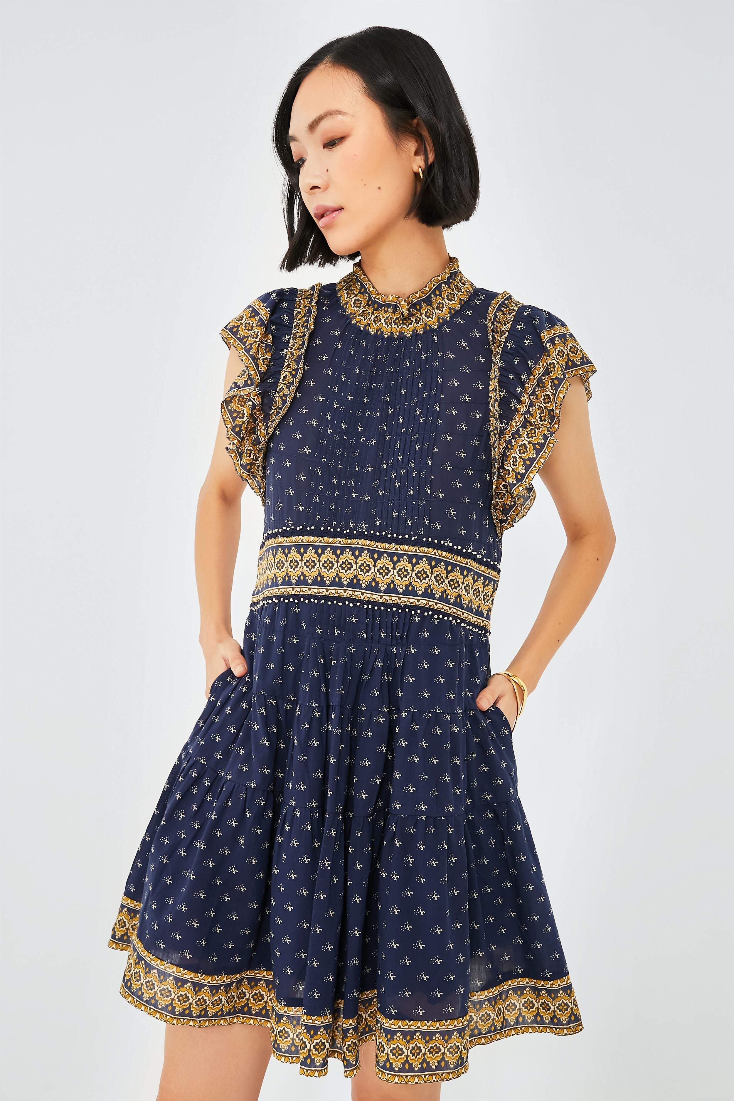 Field Of Dreams Strappy Tiered Dress & Top - Pattern Emporium