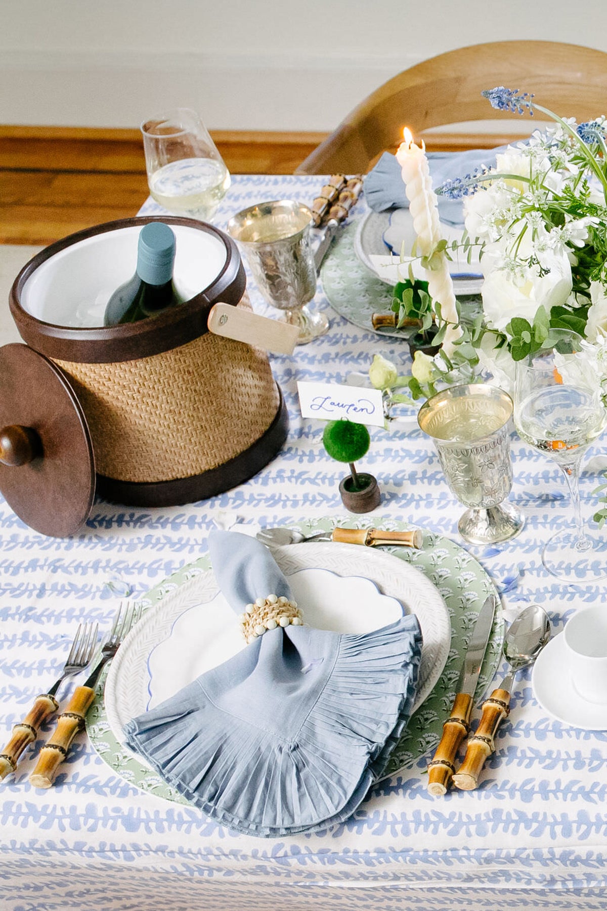 Samoa Wicker Ice Bucket