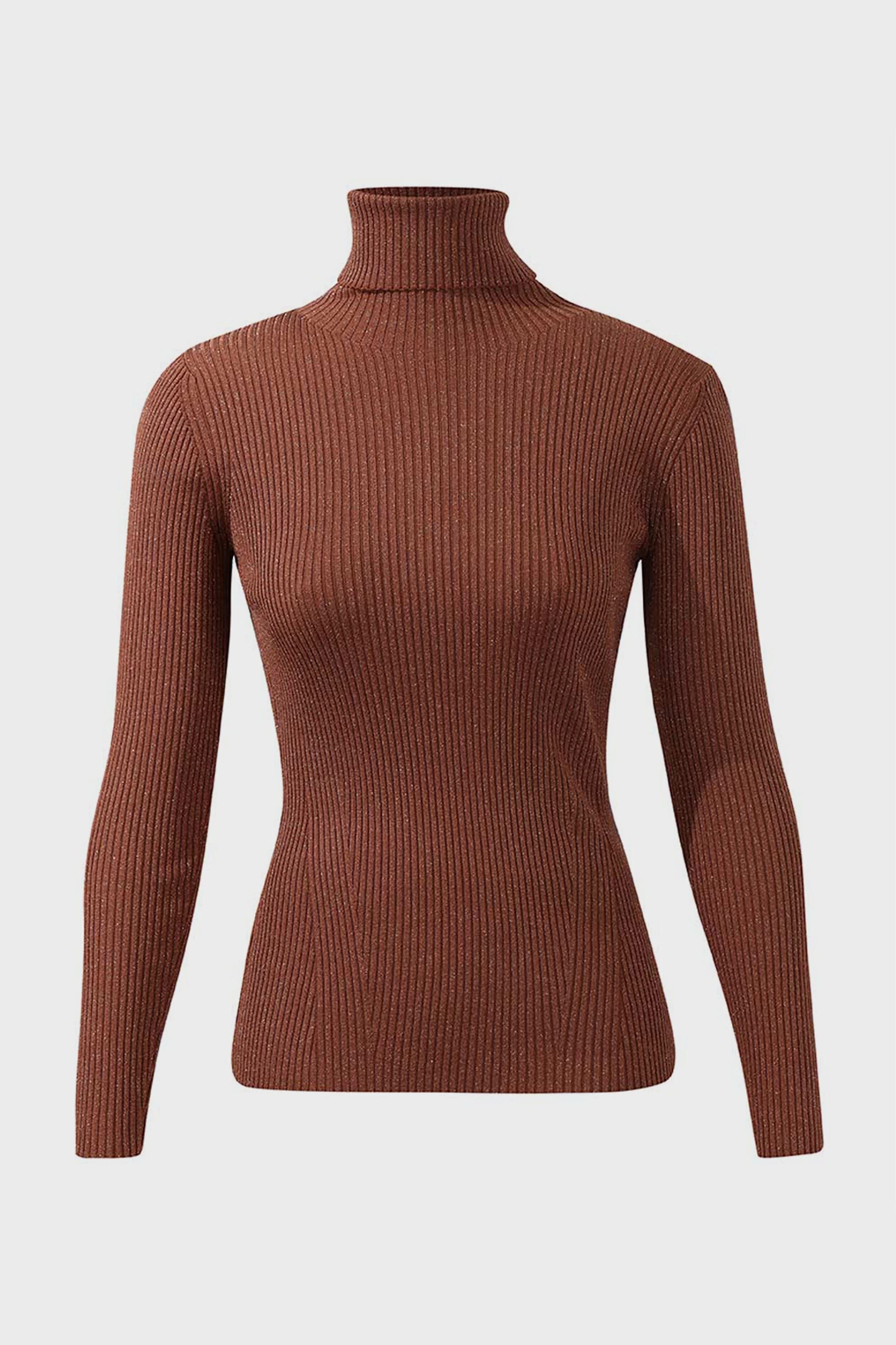 Ralph Lauren Red Ribbed Turtleneck Sweater New With Tags Womens Size Medium  Logo