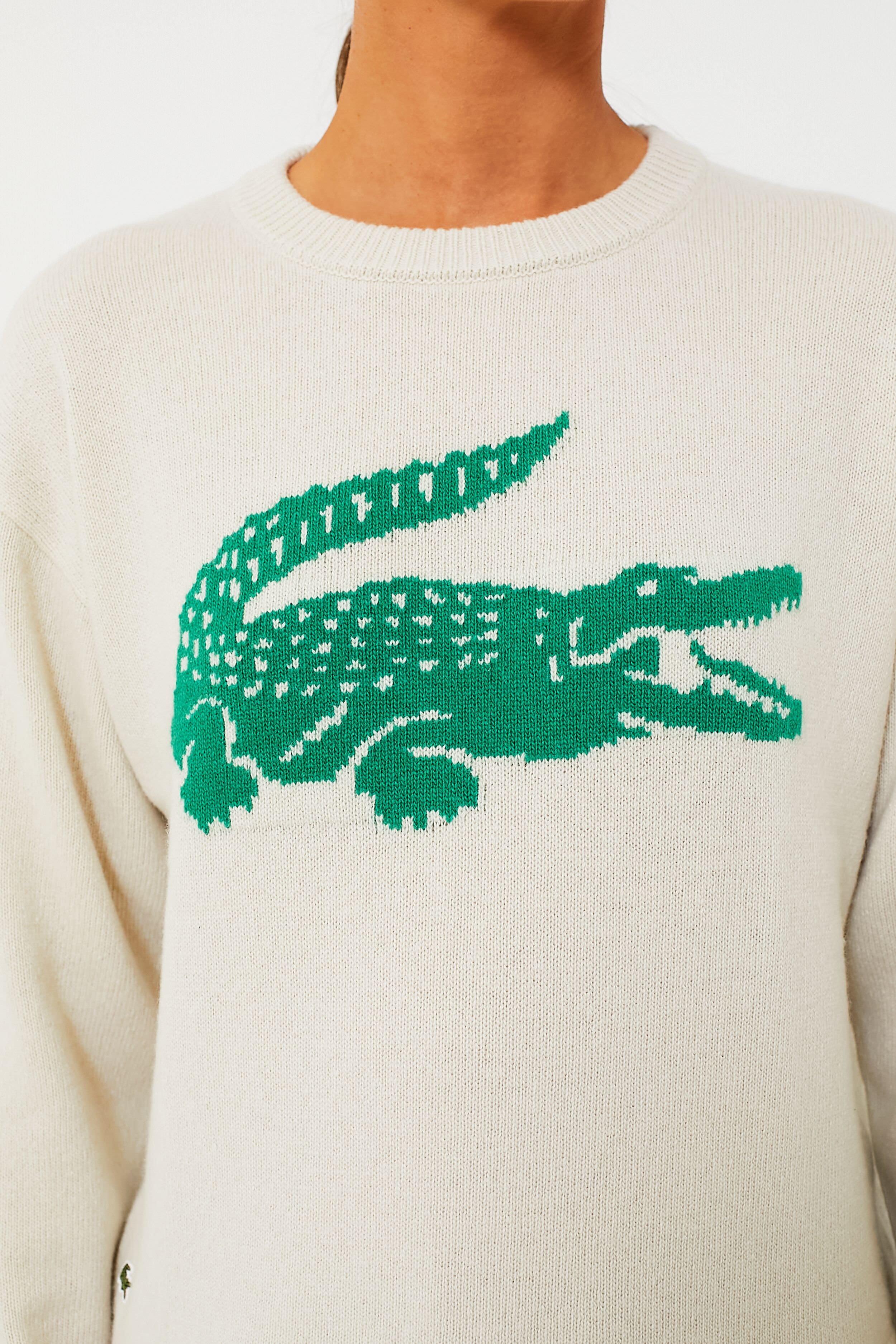 Lacoste sweater big discount logo