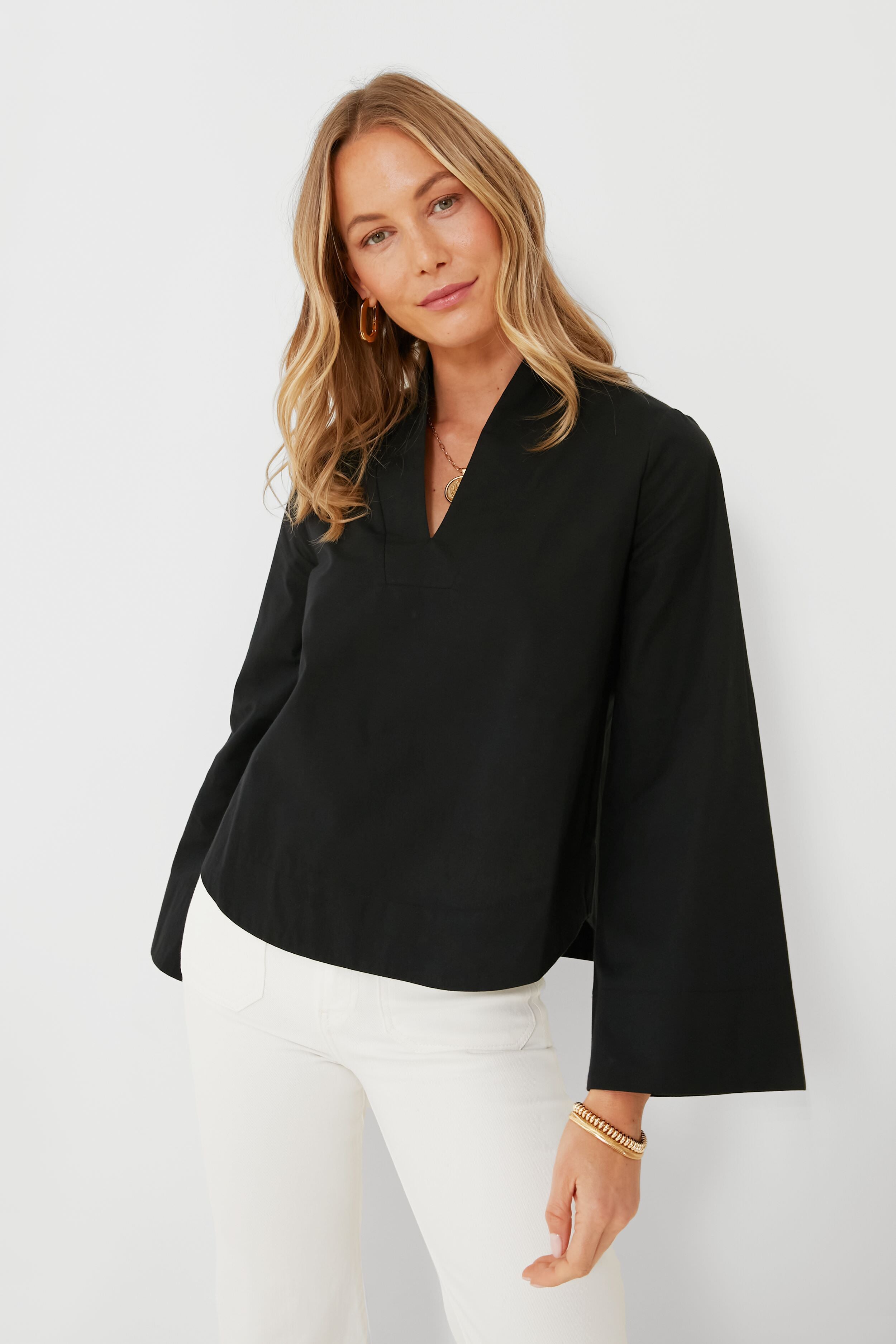 Black Norella Blouse | Pomander Place | Tuckernuck