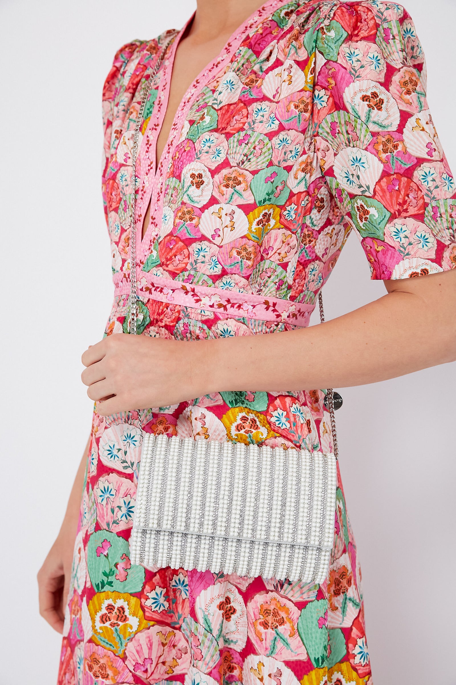 Pearl Bindi Hotfix Clutch