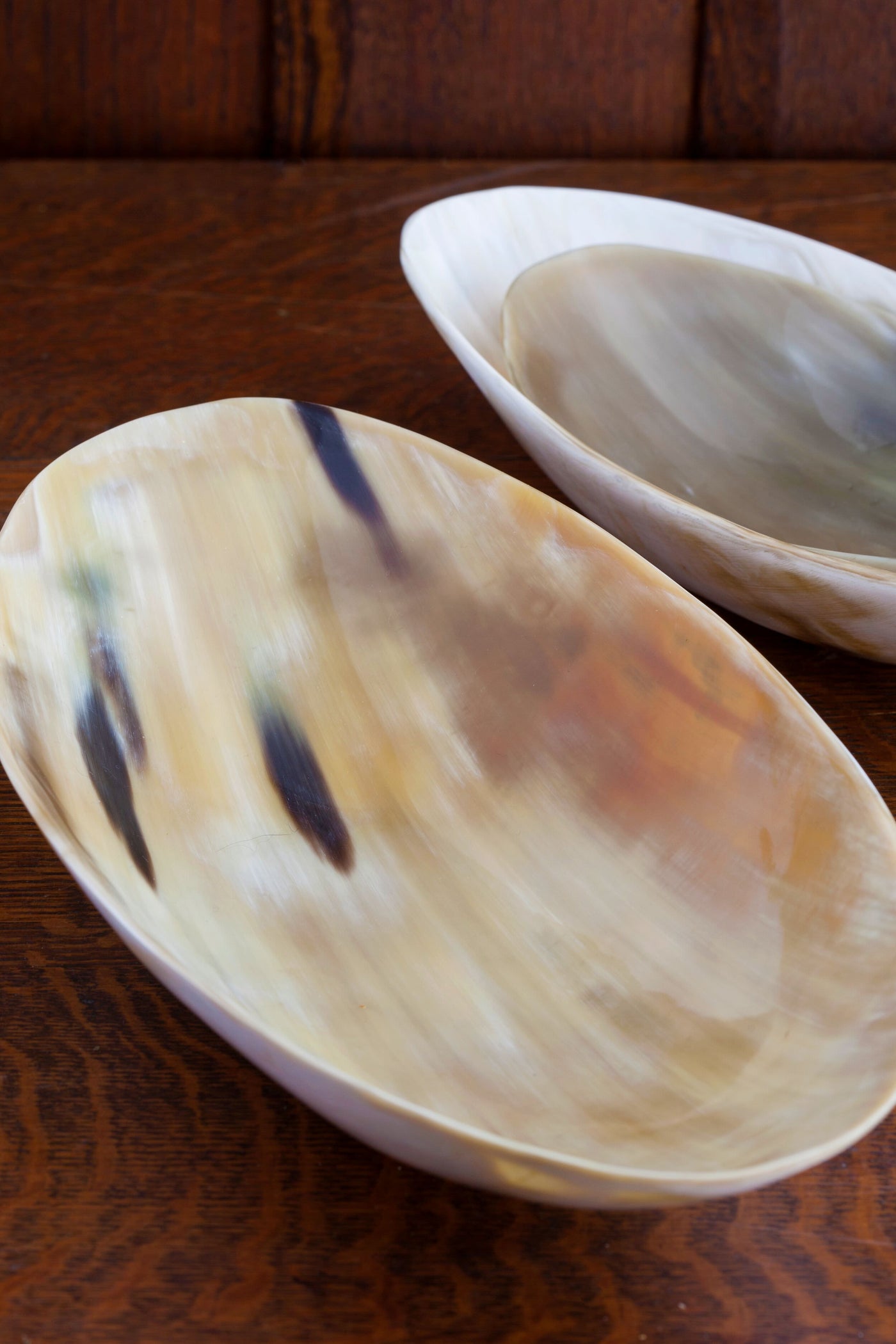 Horn Oval Bowl