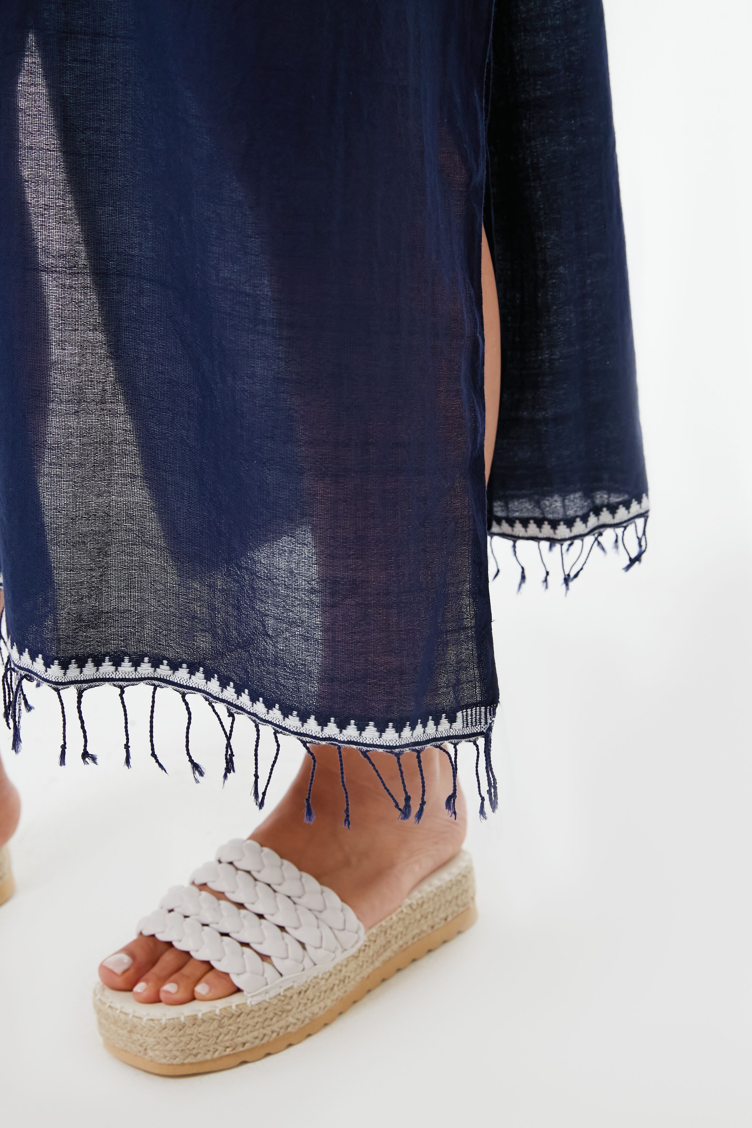 Navy Nunu Classic Caftan