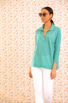 Cabana Green Clayton Knit Polo