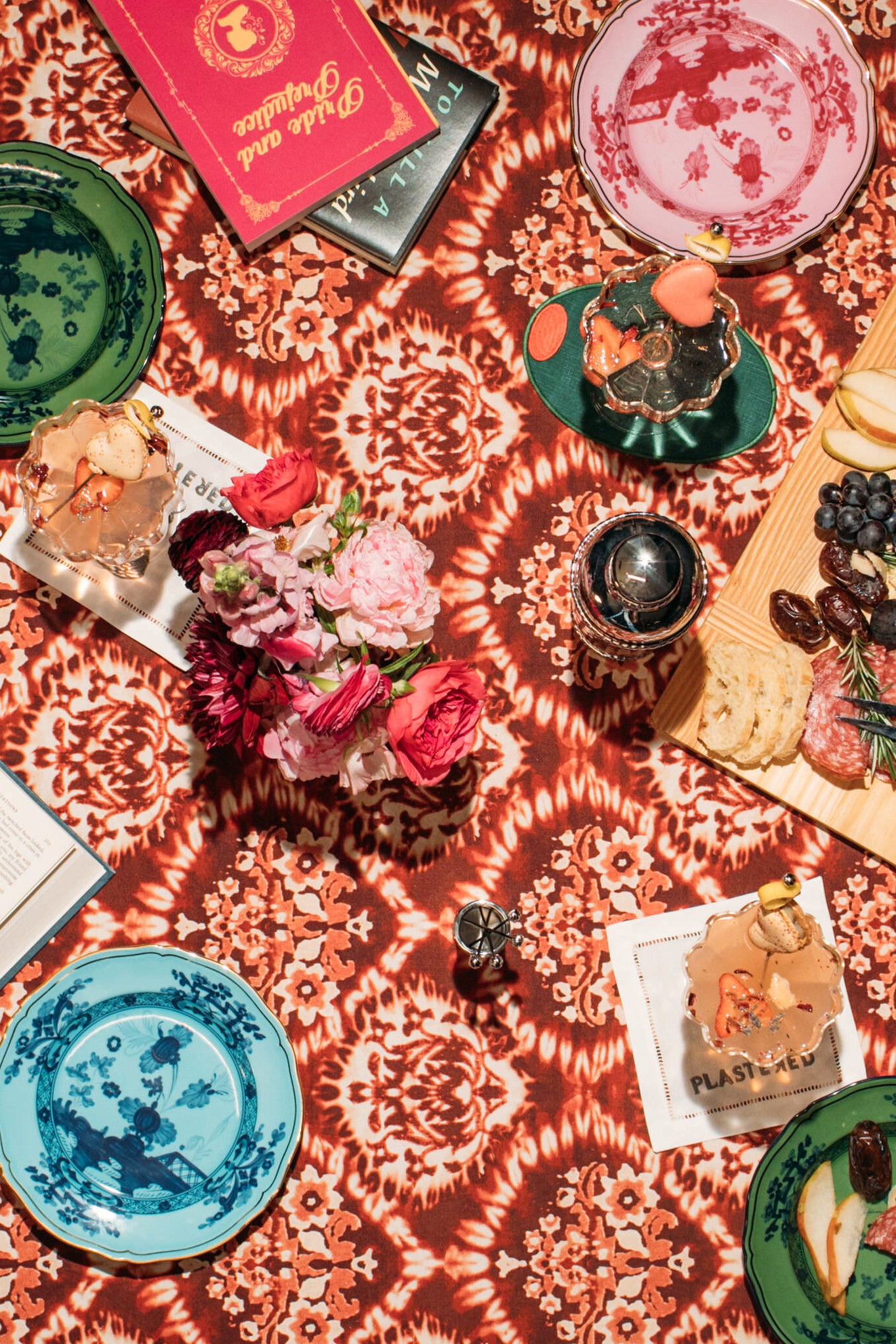 Oriente Italiano Iris Salad Plate