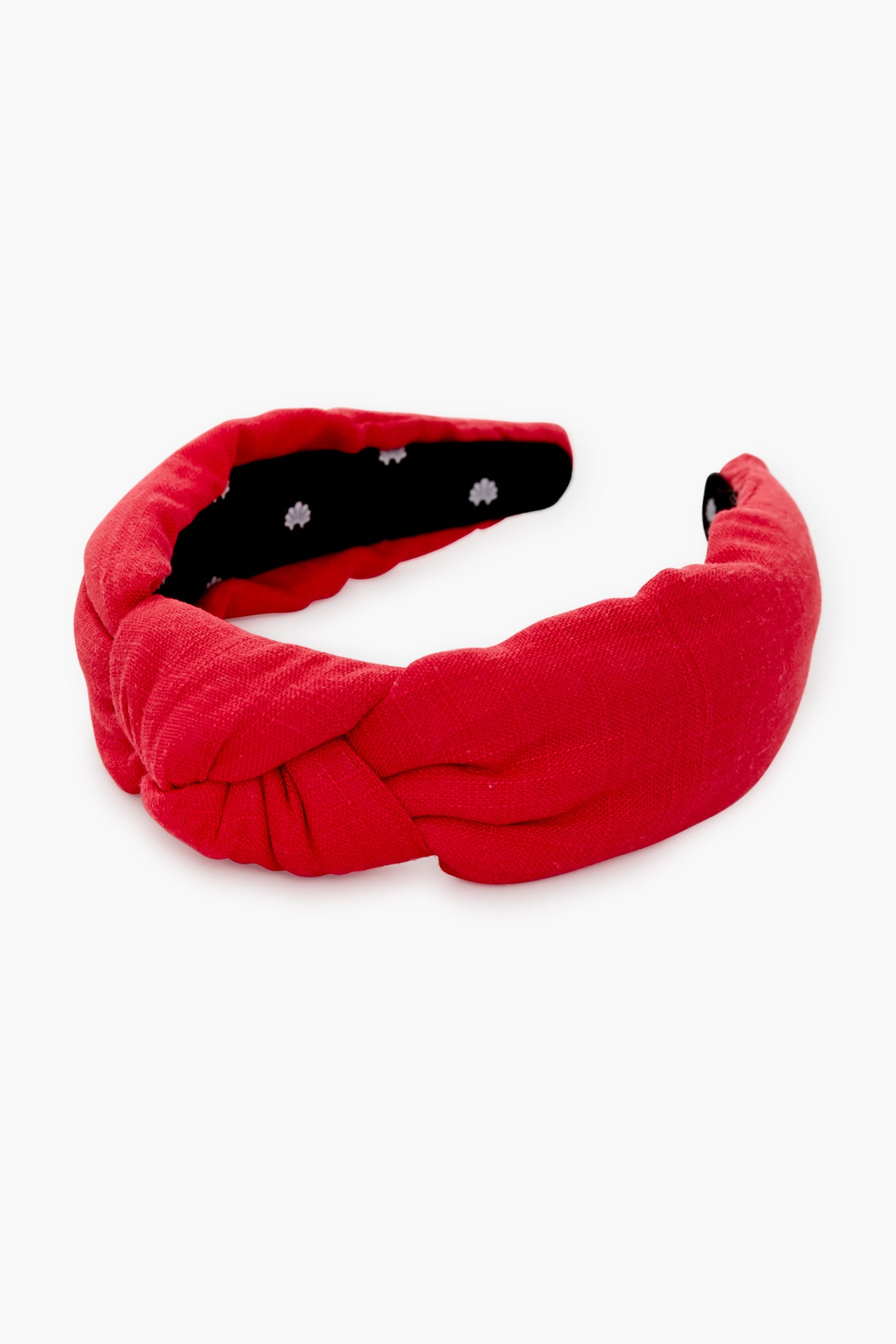 Lele Sadoughi Red Boston Red Sox Embellished Knotted Headband
