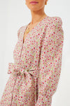 Pink Floral Nellie Maxi Dress