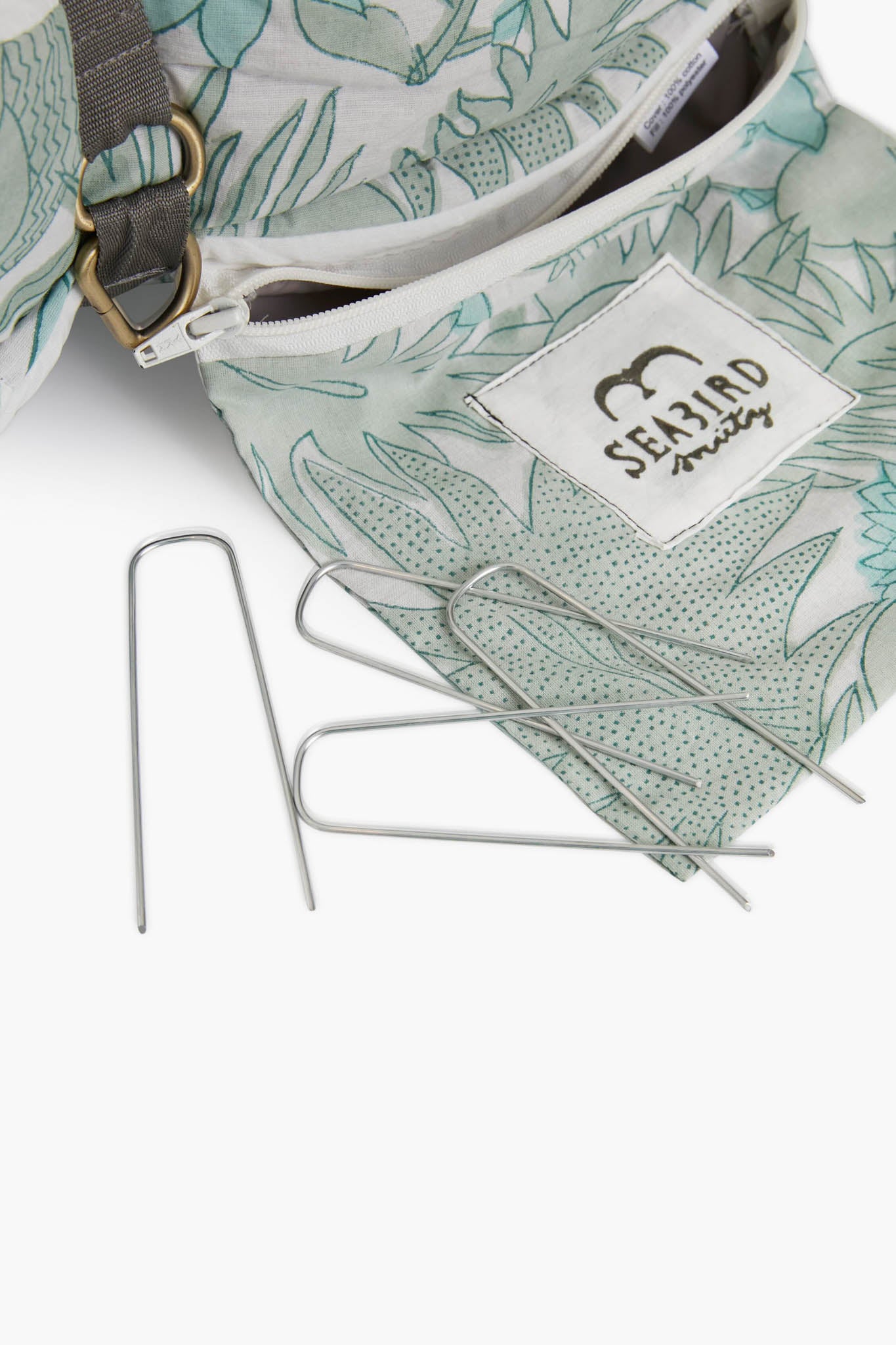 Double Mint Birds of Paradise Shindig Blanket