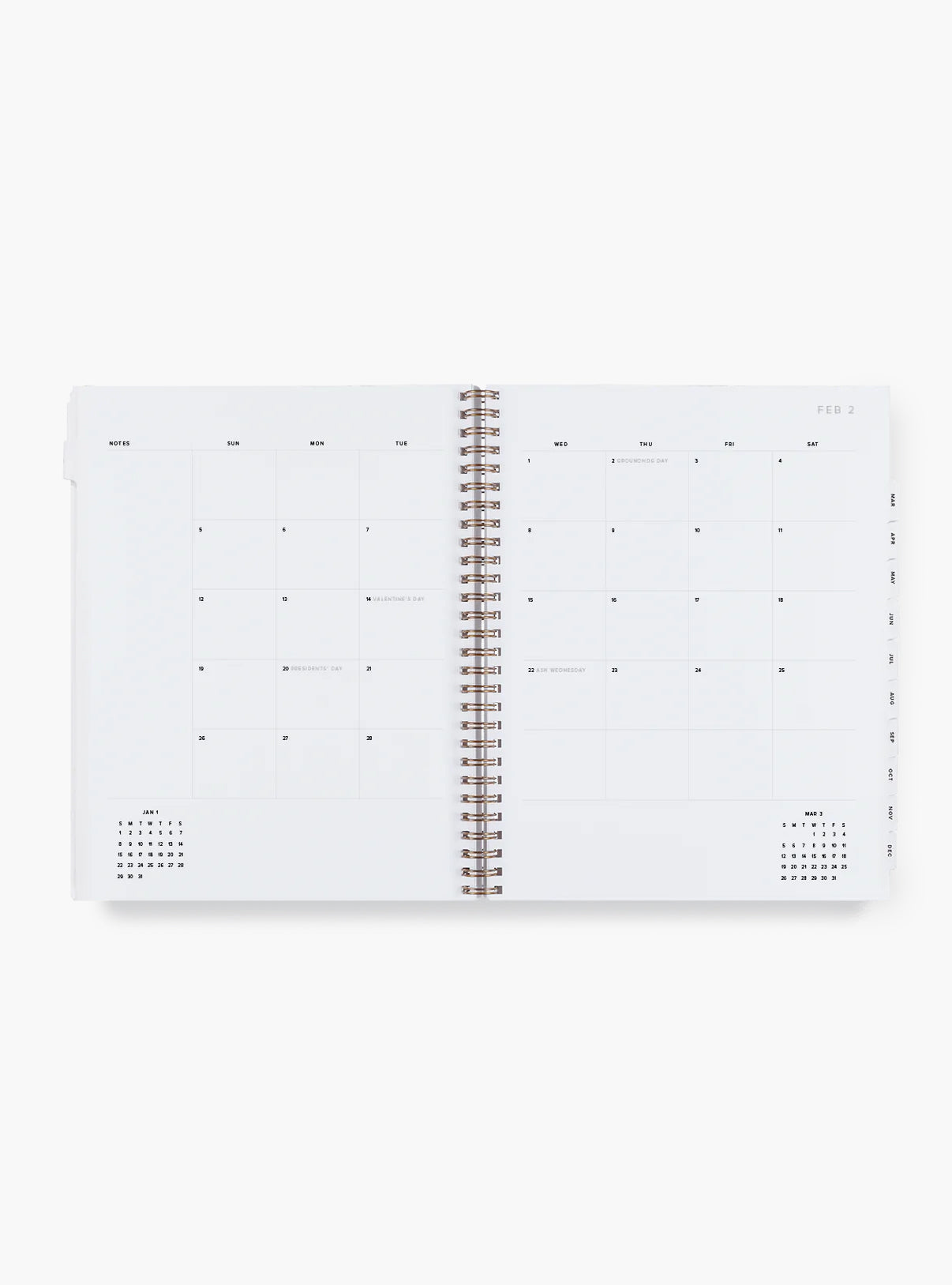 Oxford Blue 2023 Yearly Task Planner