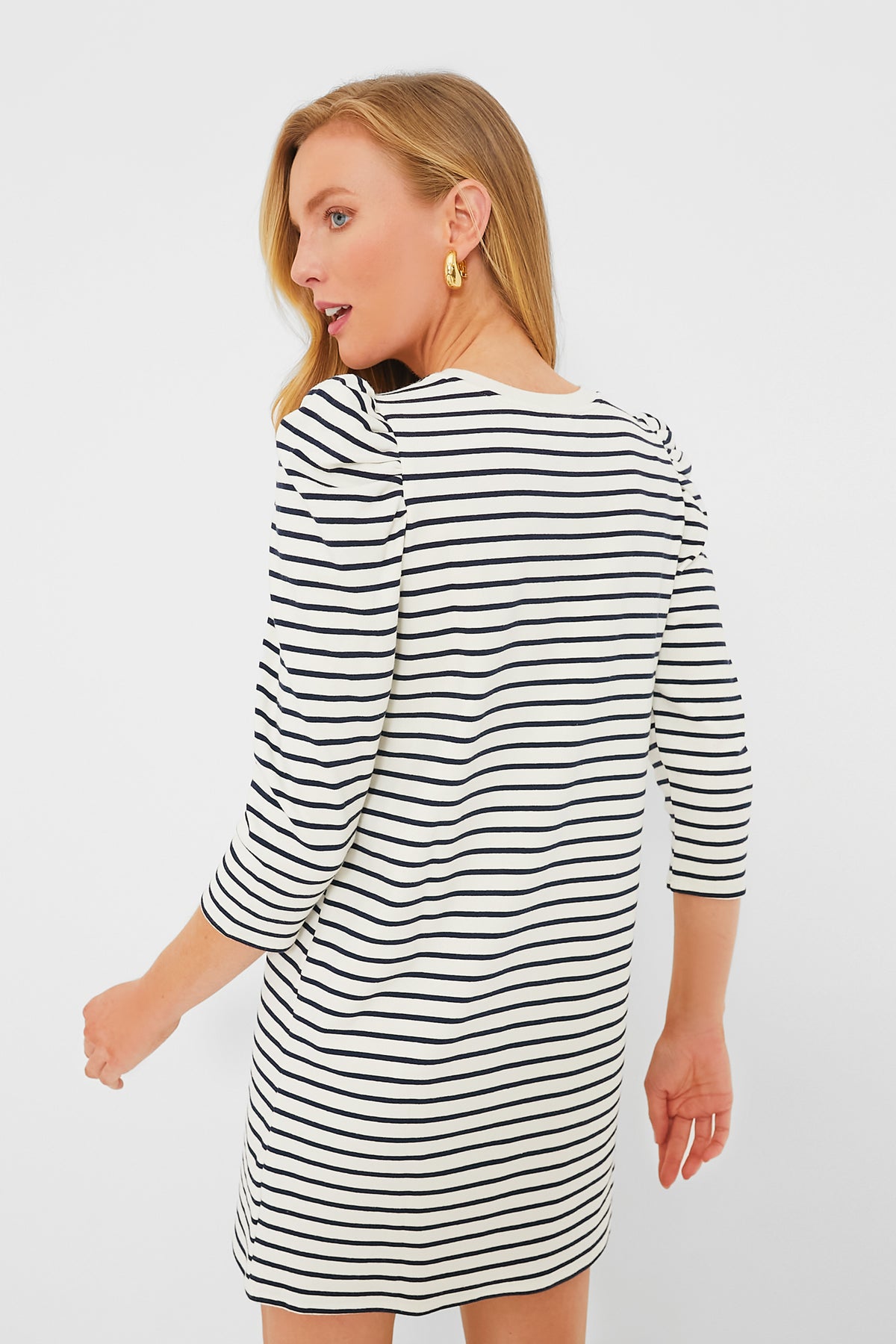 Vesty Navy Stripe Vesty Mini Dress | Pomander Place