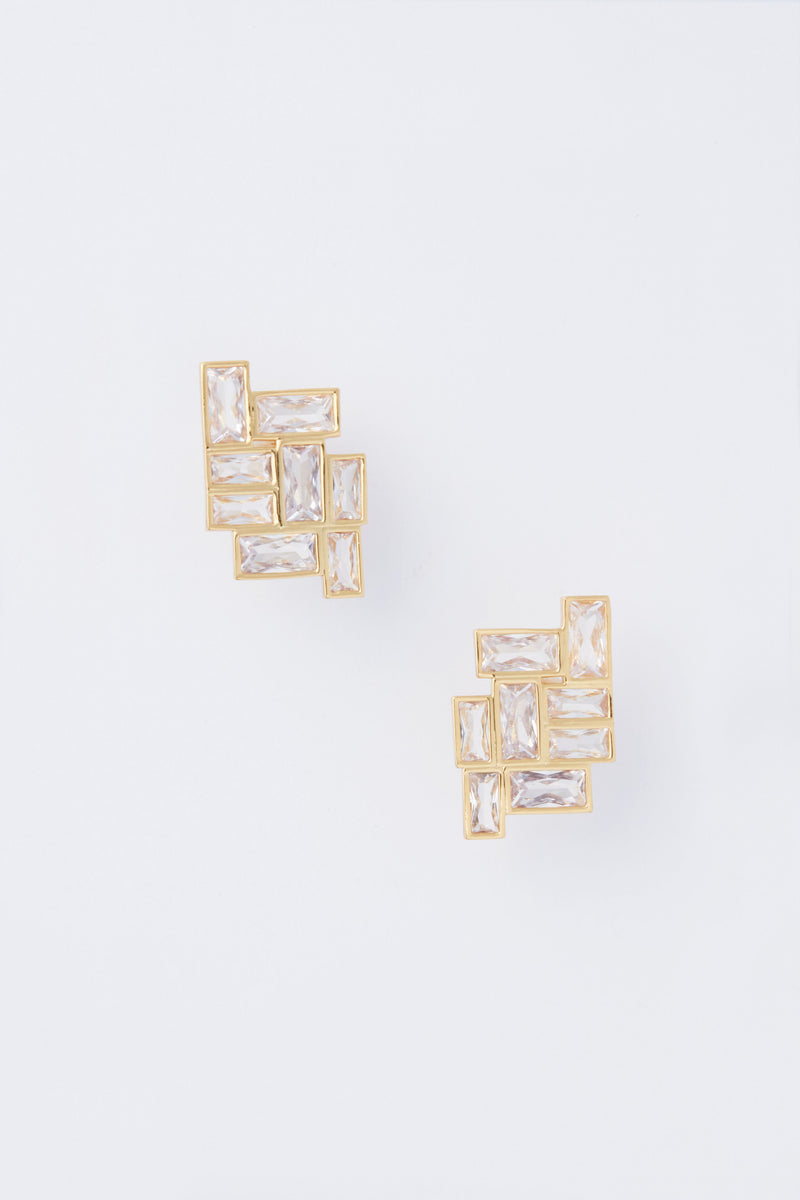 Crystal Lottie Studs