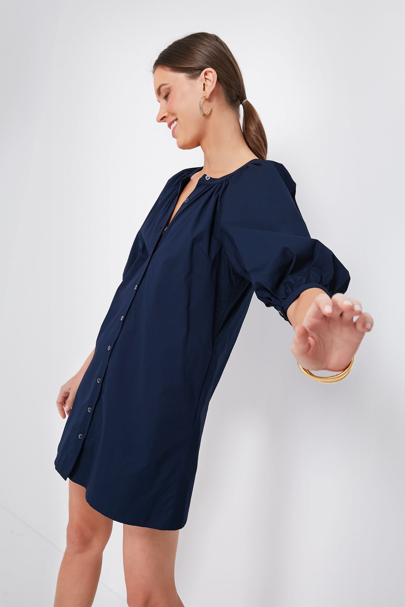 Navy Mini Vincent Dress