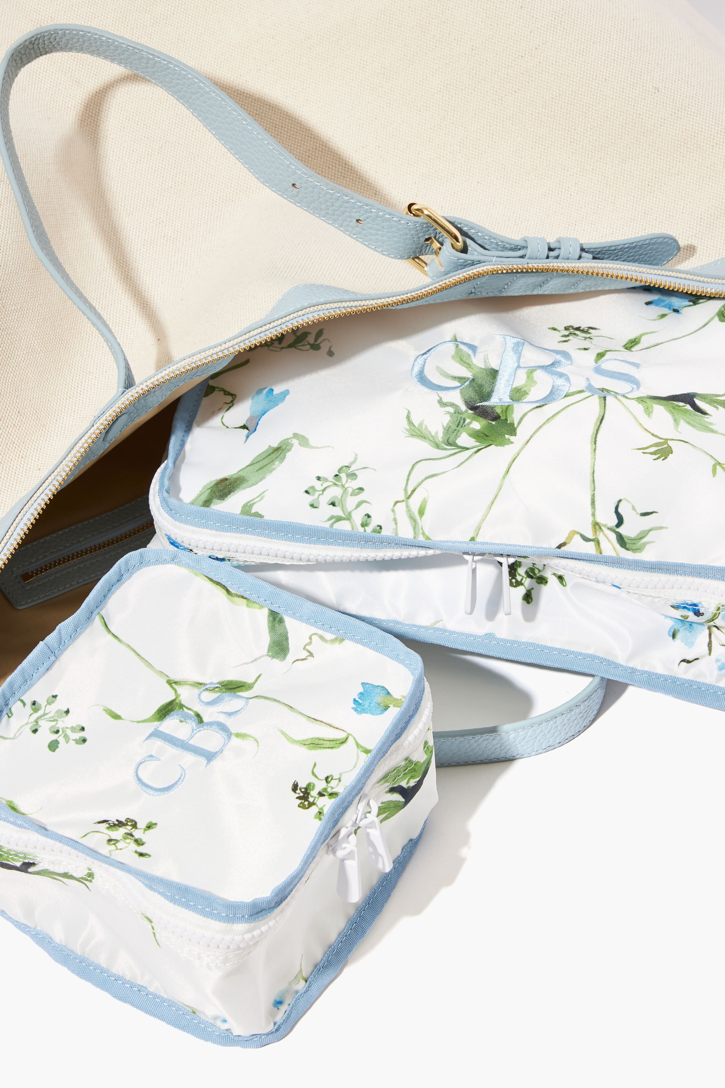 Delphinium Packing Cubes Set of 3