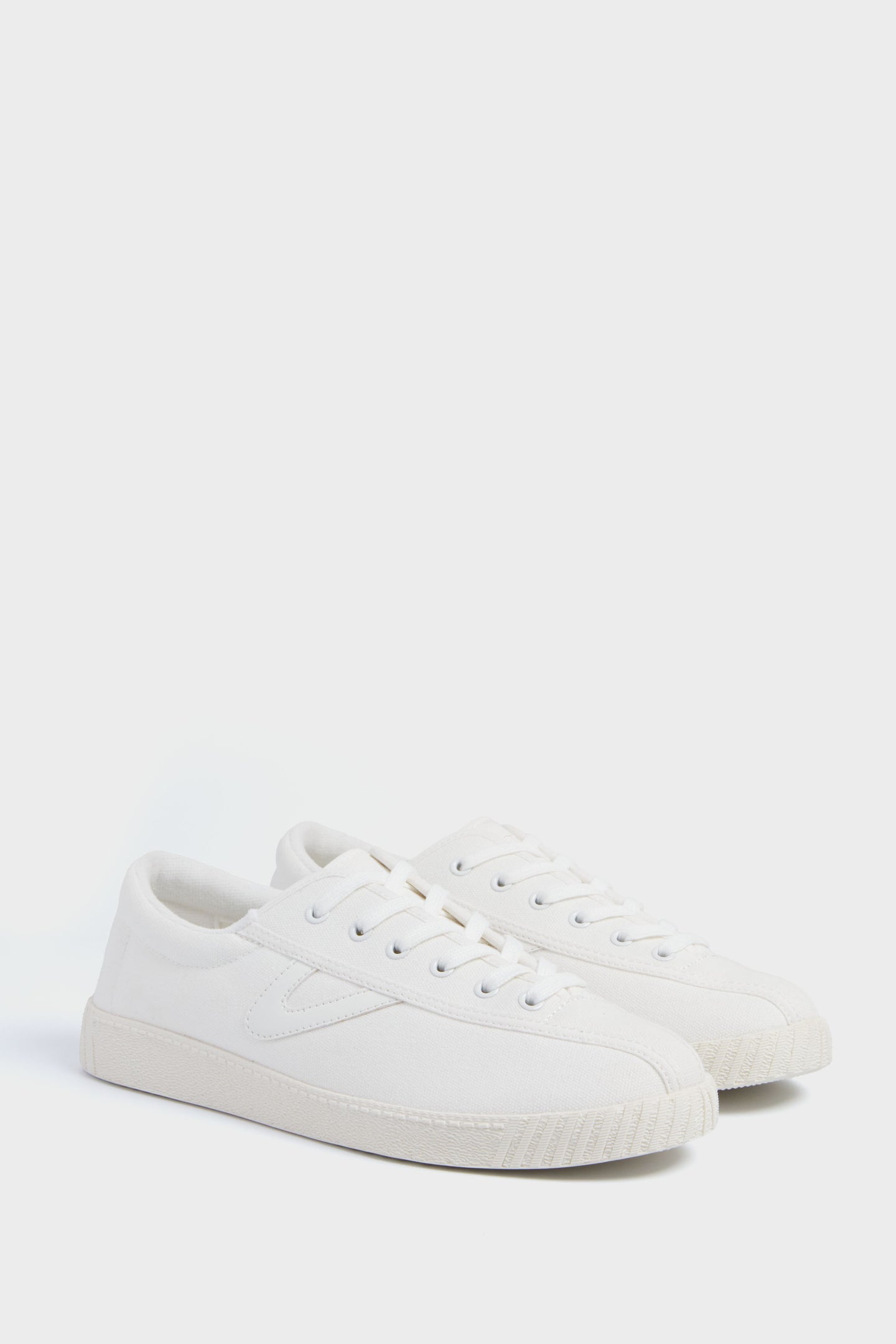 Women's White Nylite Canvas Sneakers Tretorn - Main Image