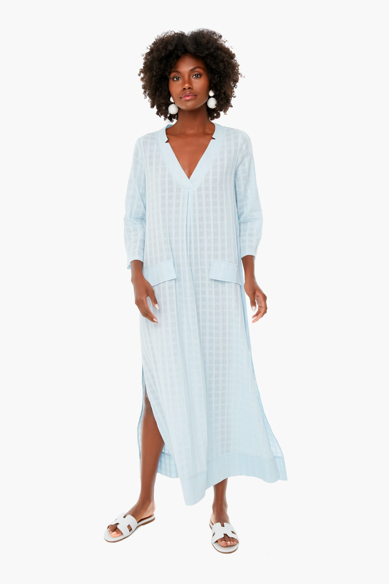 Light Blue Carolina Caftan Pomander Place