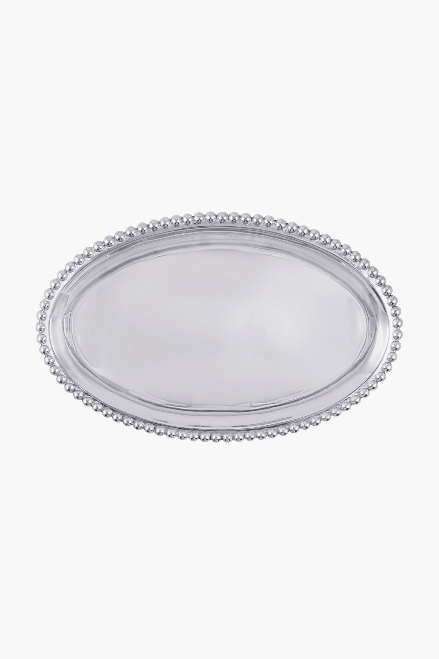 Pearled Large Oval Platter
