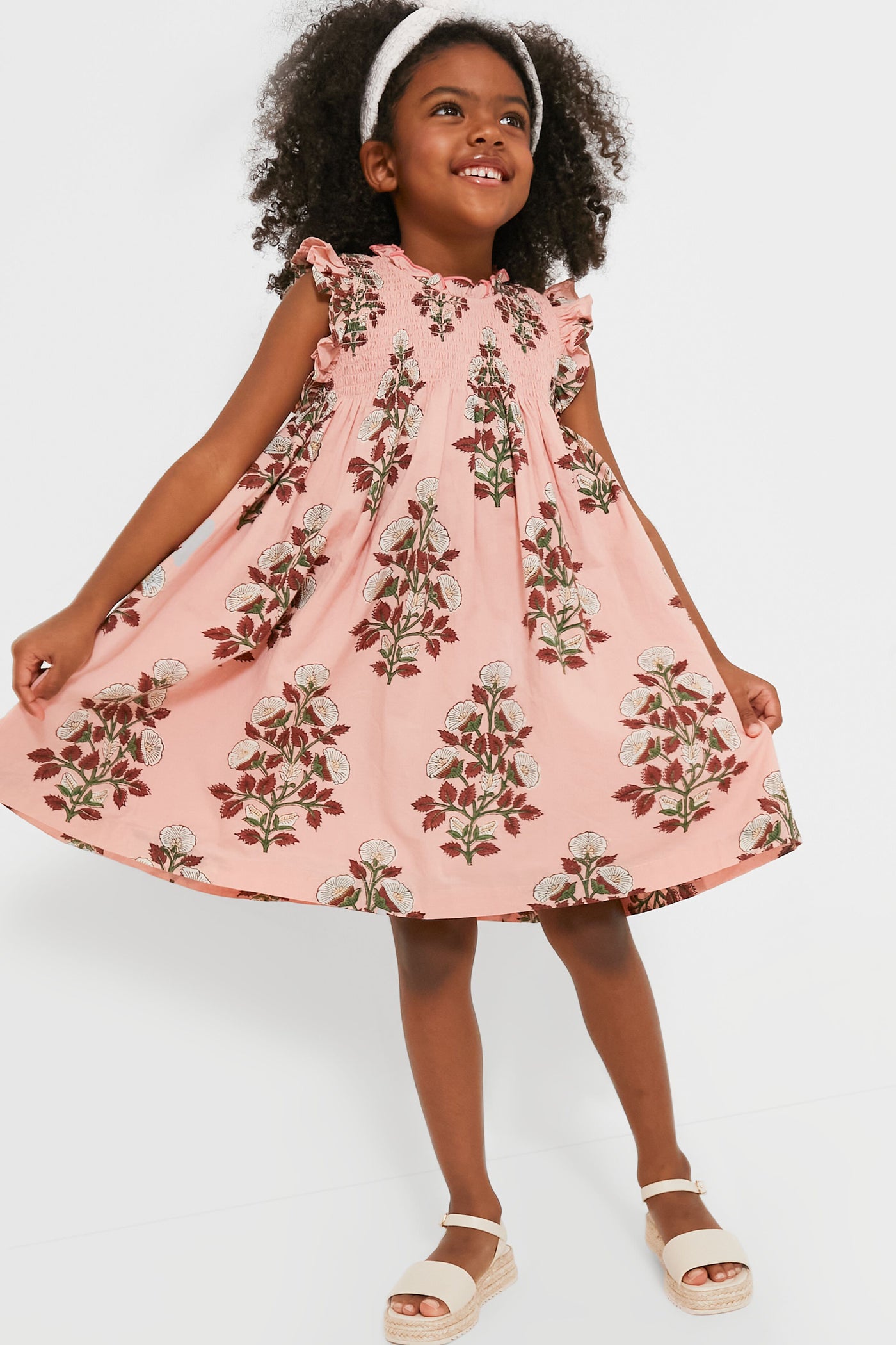 Pink Bouquet Floral Stevie Dress