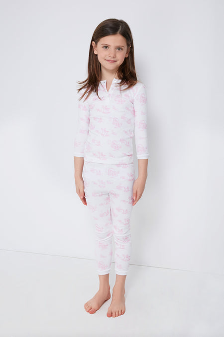 Pink Toile Pajamas