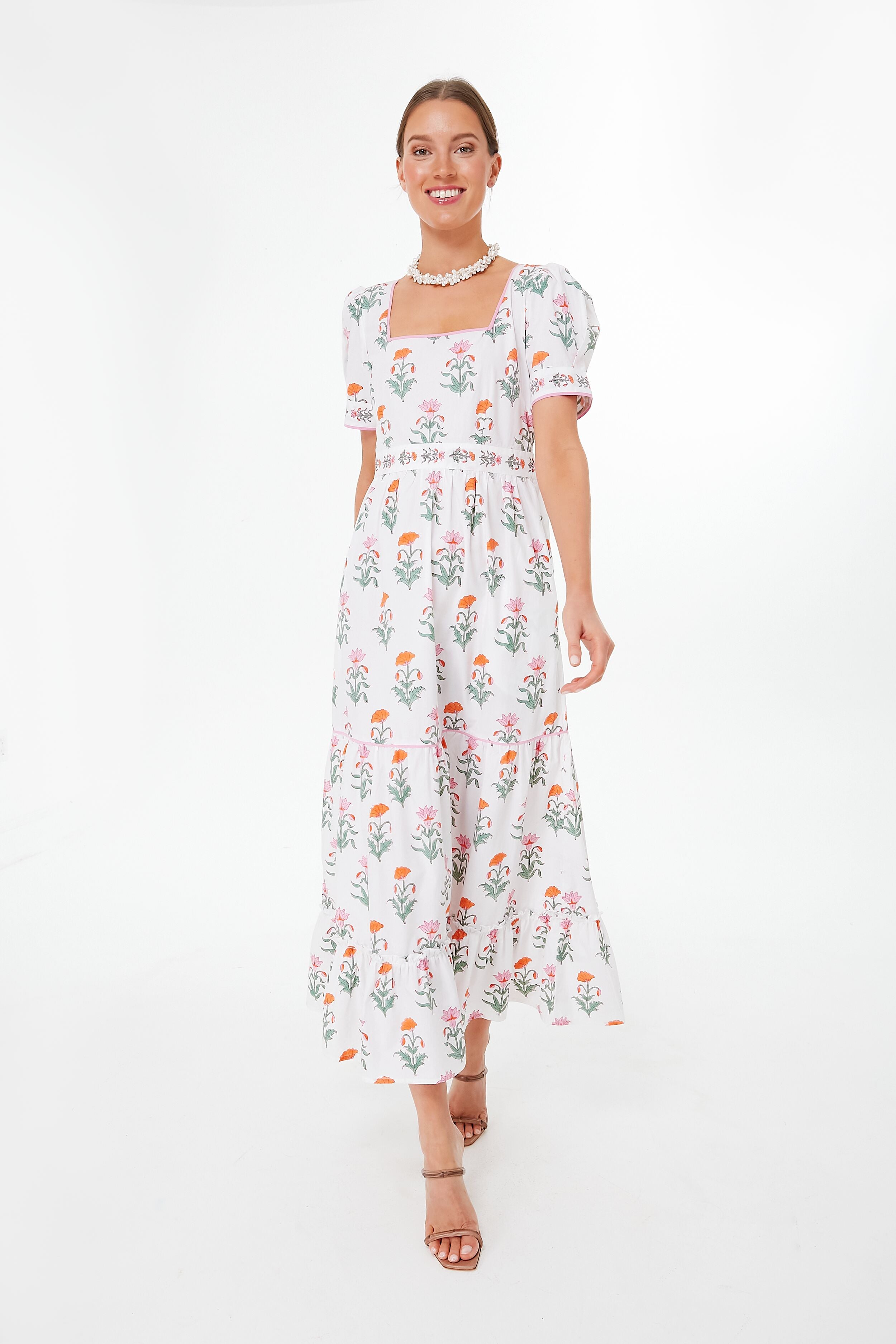 Spring Iris Evelyn Dress